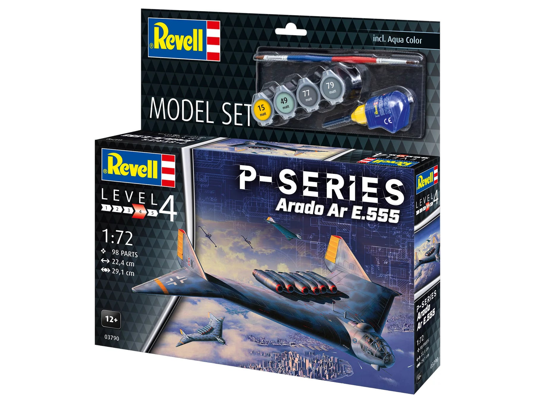Conjunto de modelos Arado Ar E.555 - Serie P