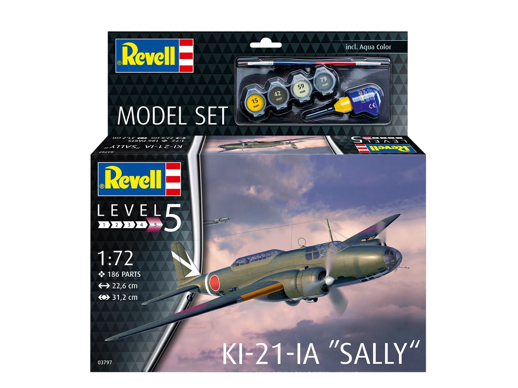 Modelset Ki-21-la "Sally"