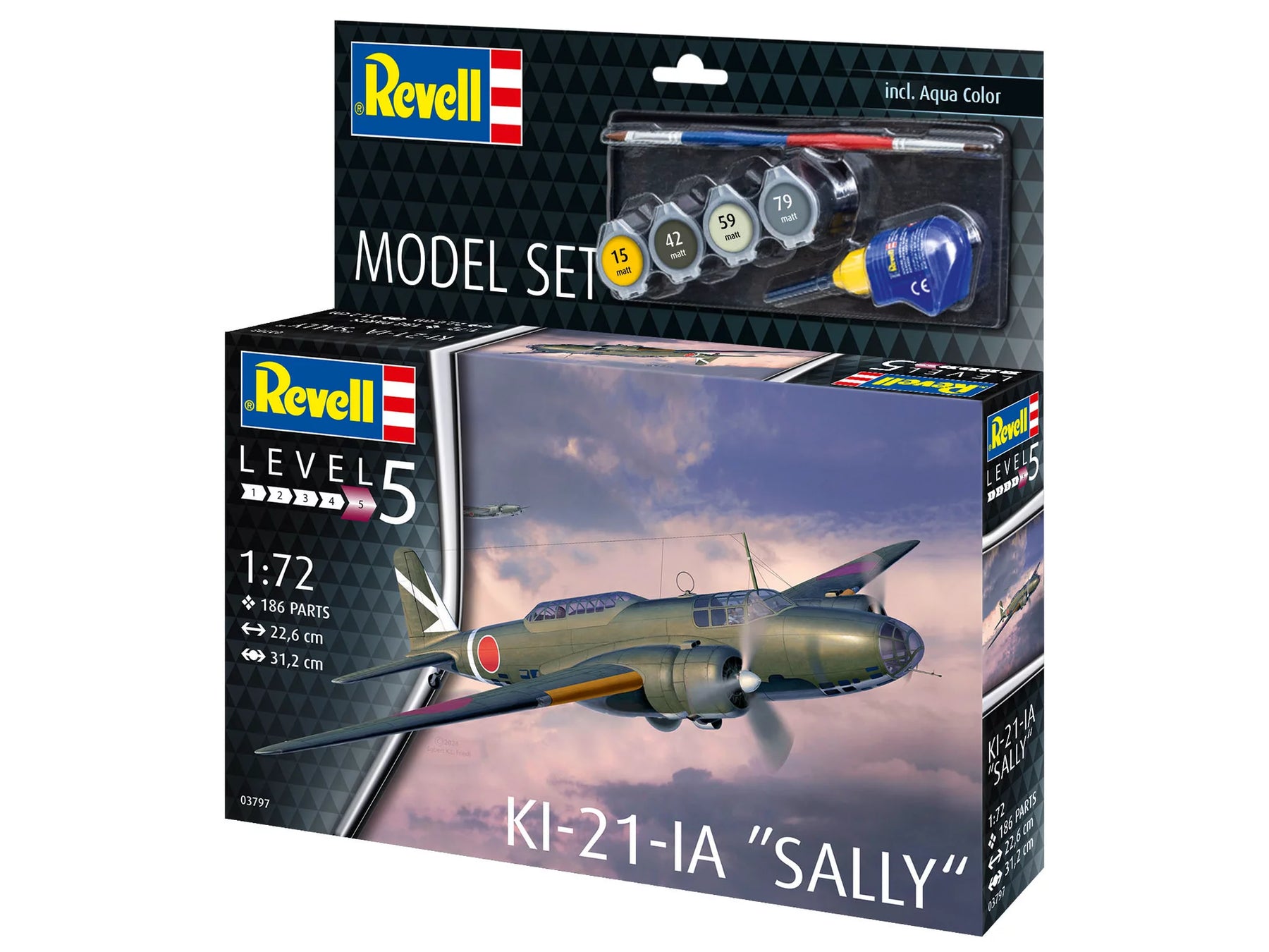 Modelset Ki-21-la "Sally"