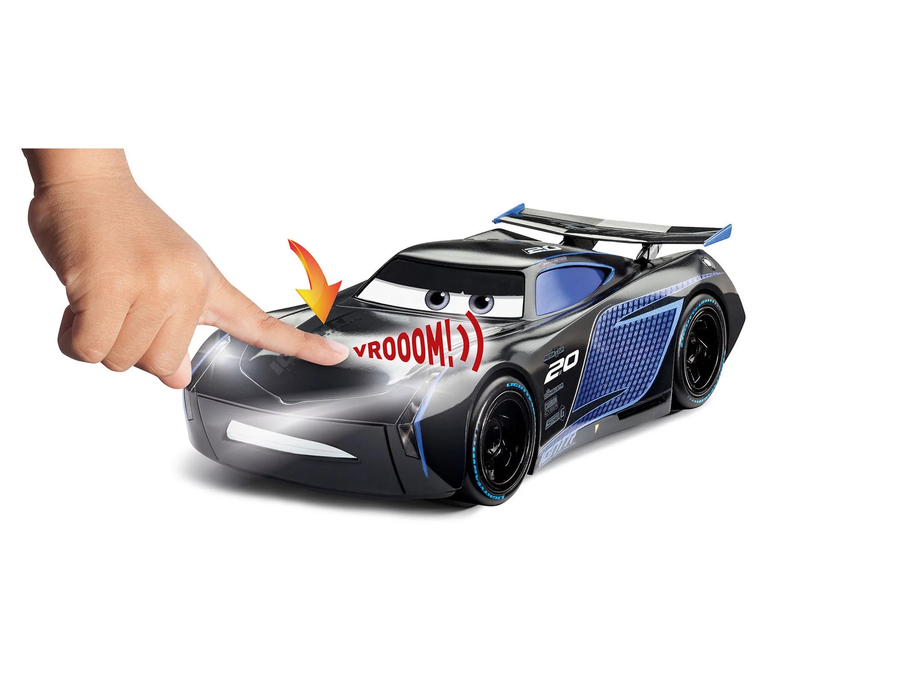Jackson Storm Disney Cars auto met licht en geluid