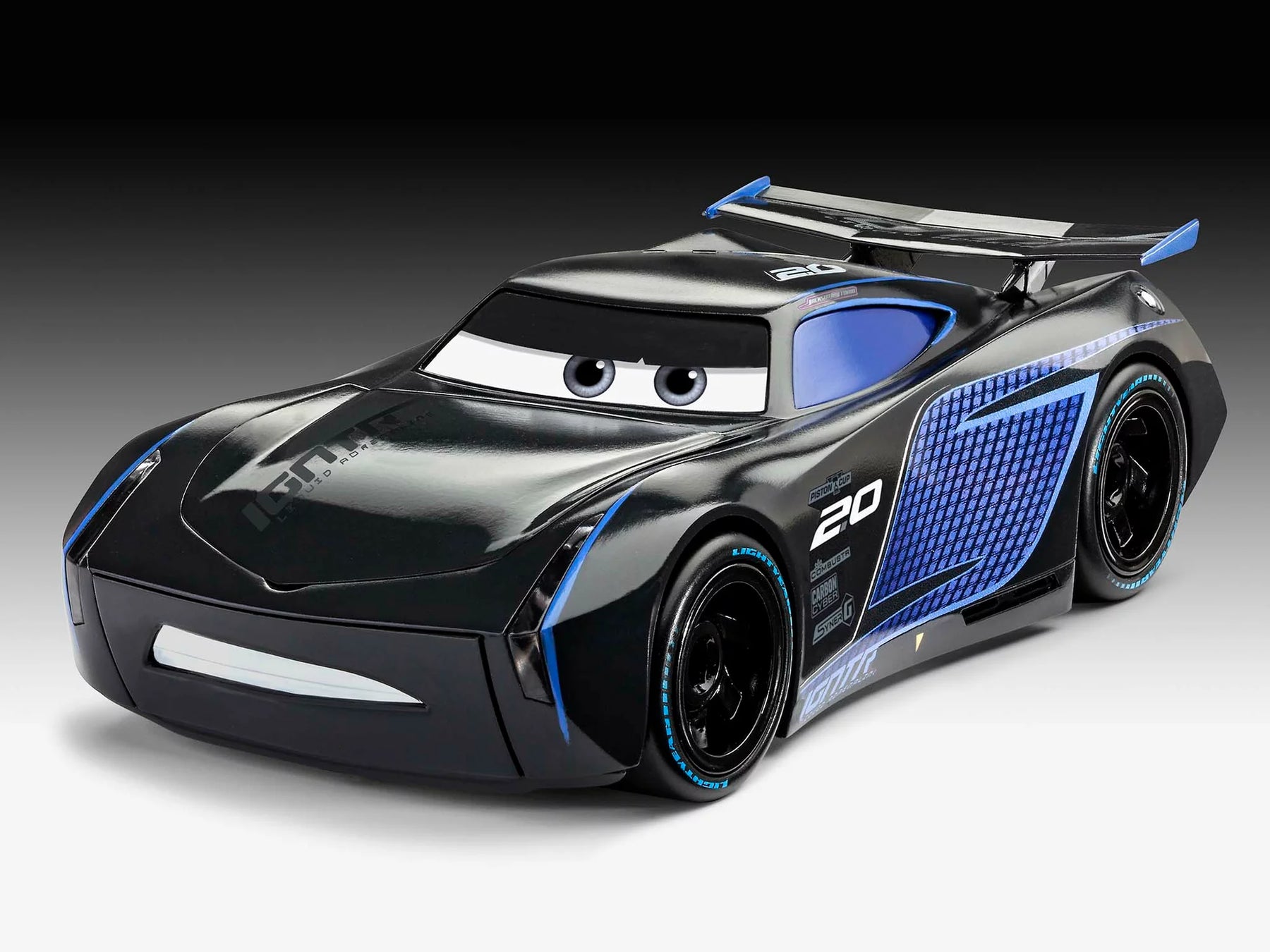 Jackson Storm Disney Cars auto met licht en geluid
