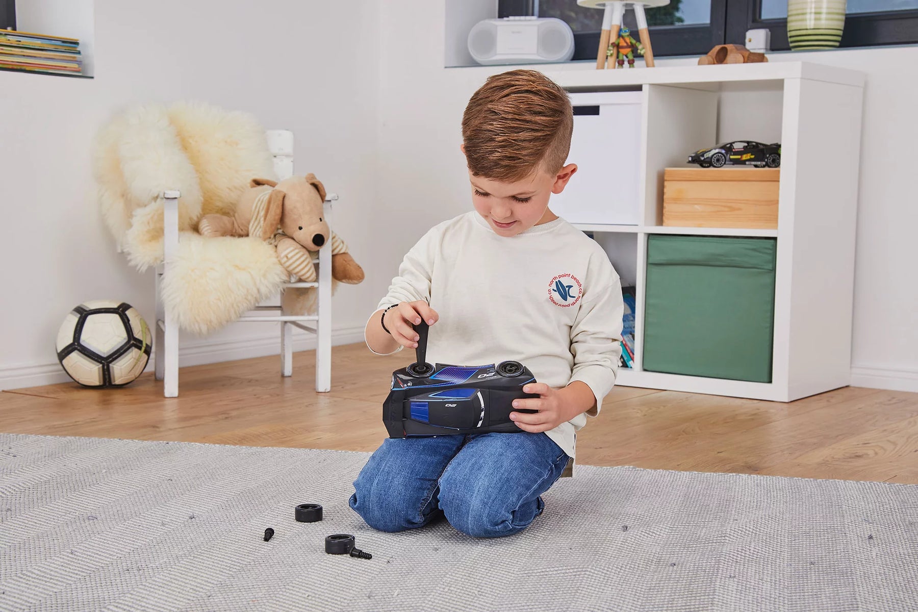 Jackson Storm Disney Cars auto met licht en geluid