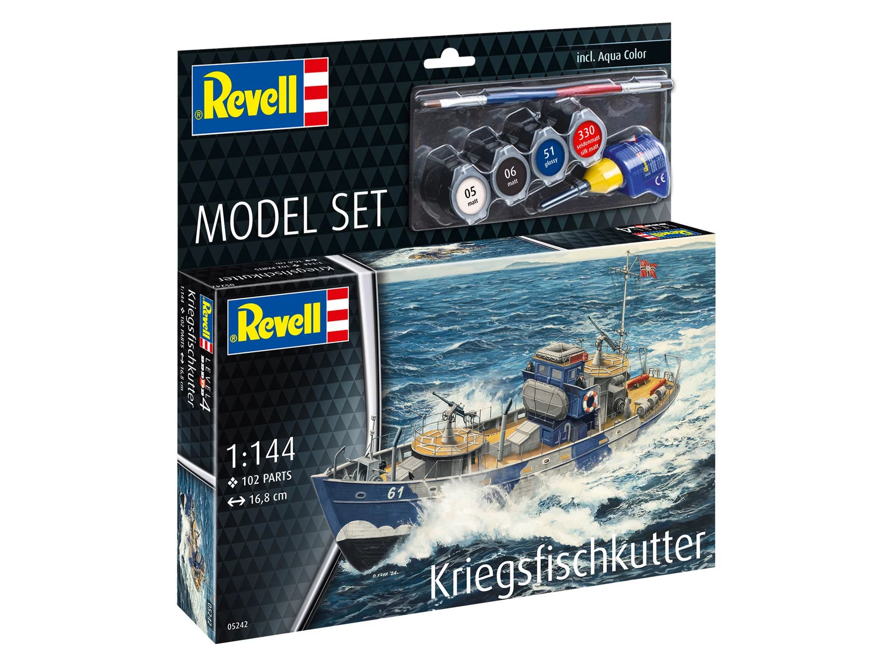 Conjunto de modelos KFK (cortador de pesca de guerra)