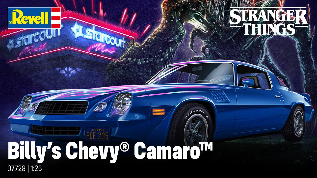 "Cosas más extrañas" El Chevy Camaro Z-28 de Billy
