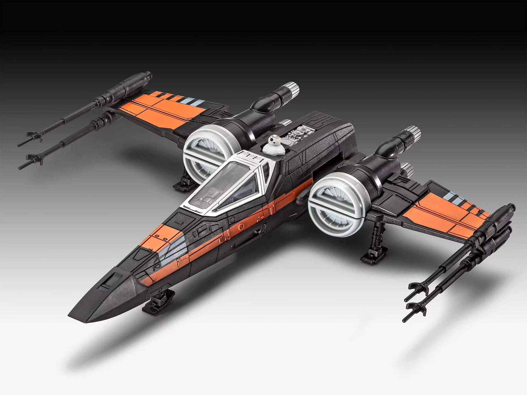 Poe's X-Wing Fighter (w-Sound): Sestavte - Hrajte
