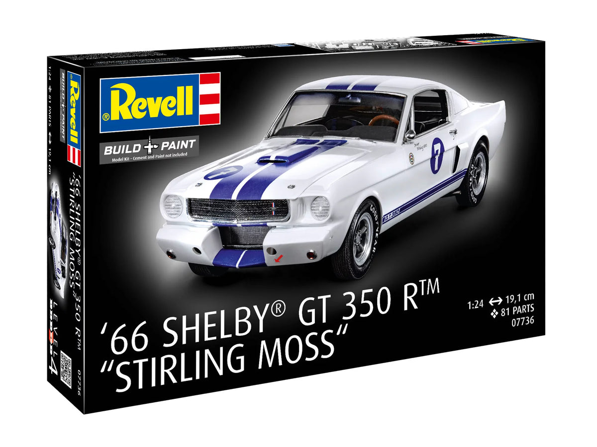 Shelby GT 350 R "Stirling Moss" uit 1966