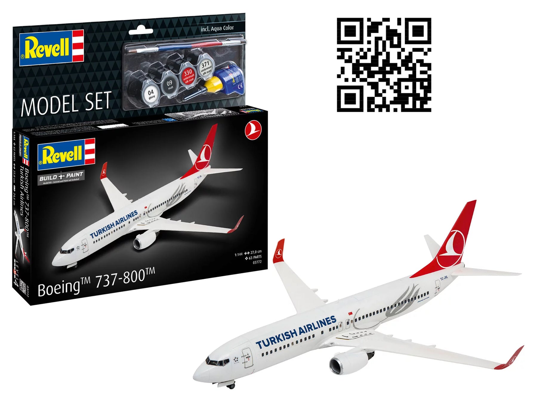 Model Set Boeing 737-800 "Turkish Airlines"