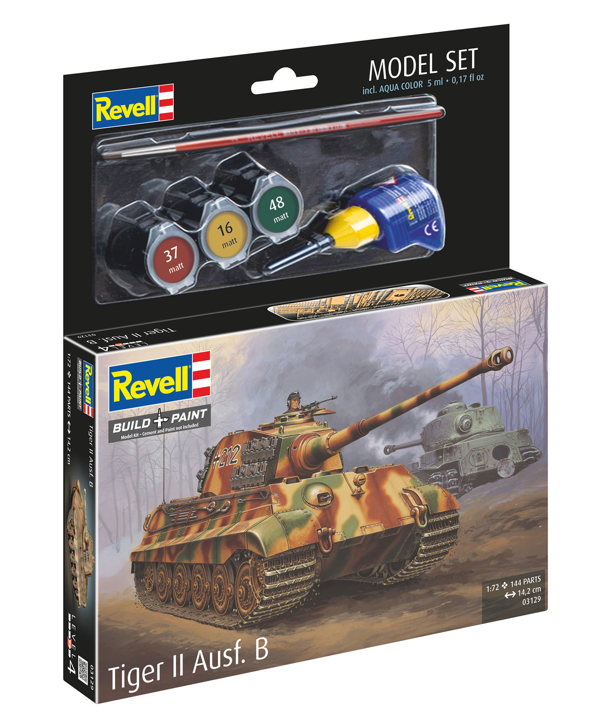 Modellkészlet Tiger II Ausf. B