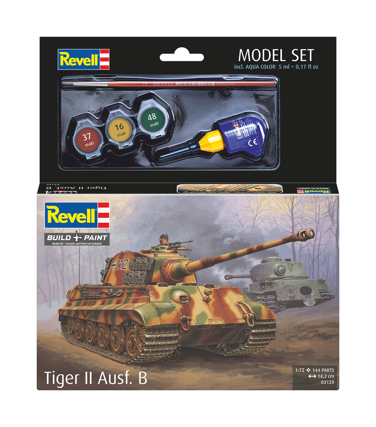 Modellkészlet Tiger II Ausf. B