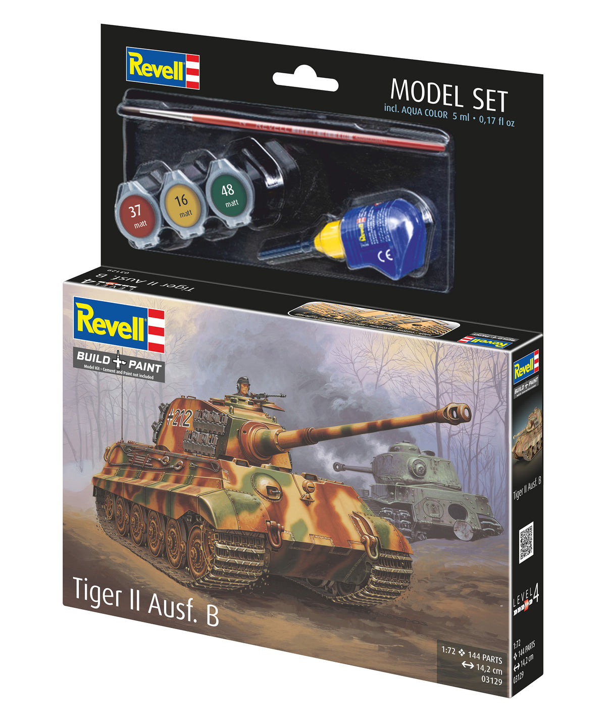 Modellkészlet Tiger II Ausf. B