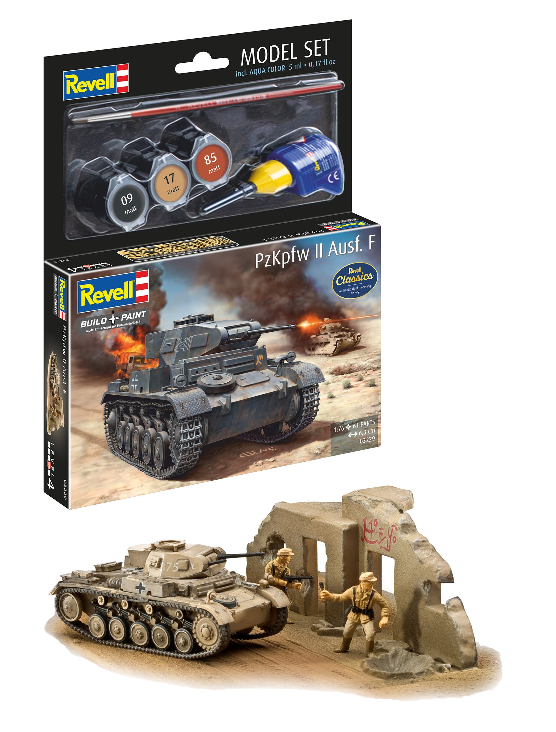 ハセガワ Revell 2箱セット PzKpfw II Ausf