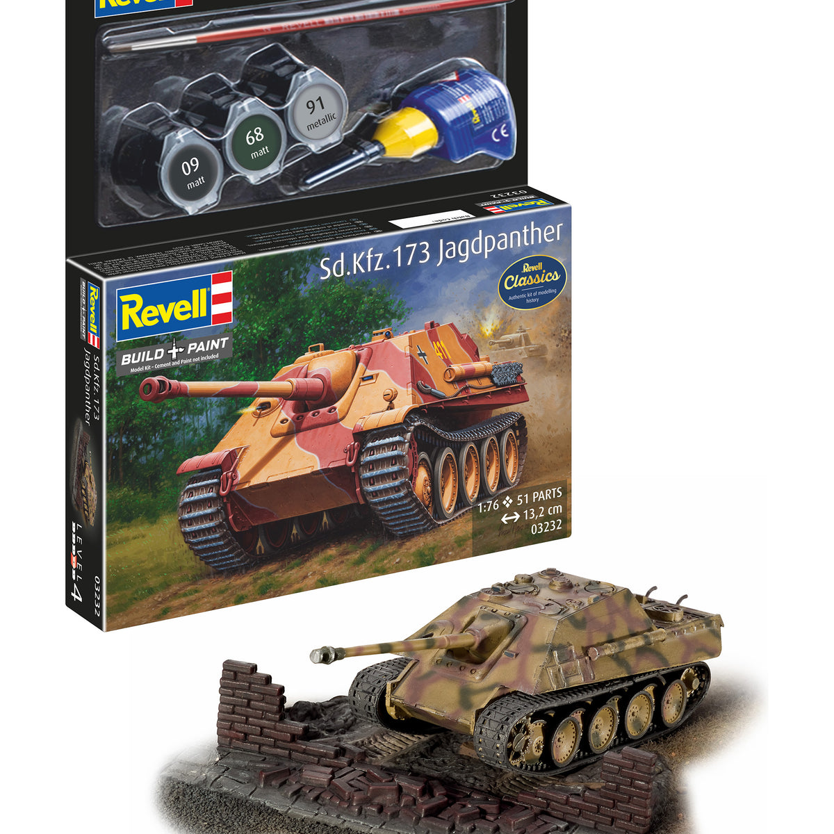 Model Set Sd.Kfz.173 Jagdpanther
