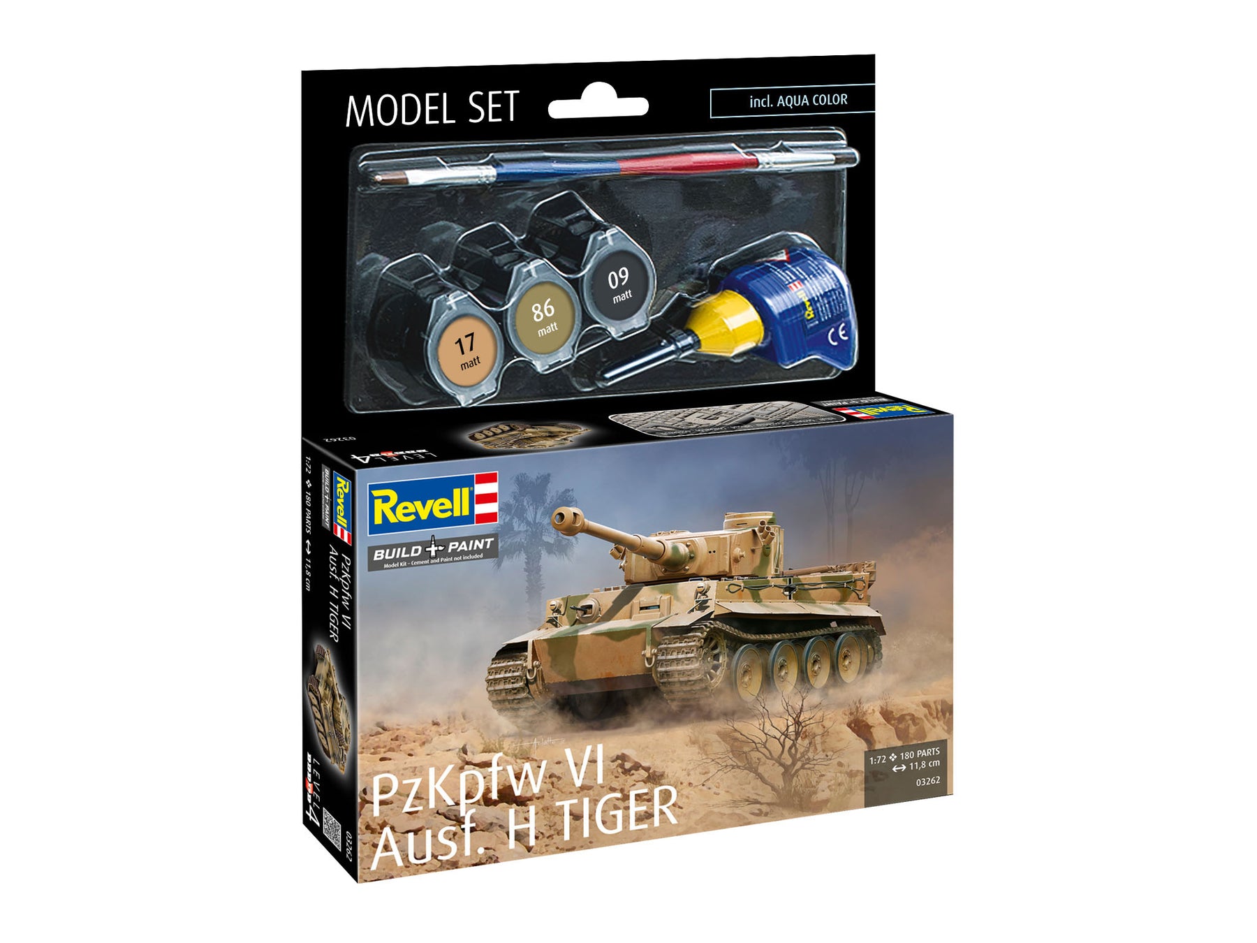 Zestaw modeli PzKpfw VI Ausf. H Tygrys