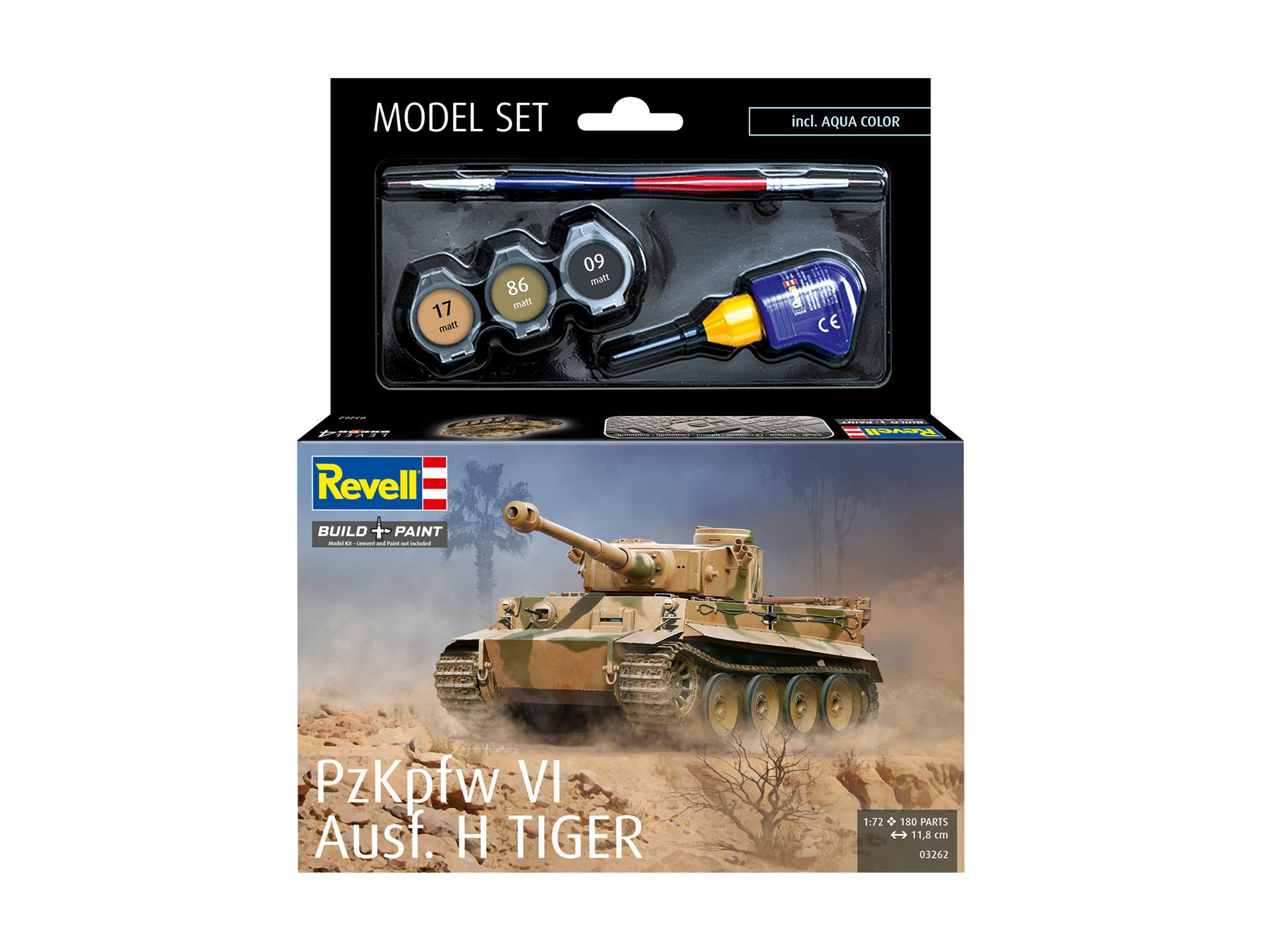 Zestaw modeli PzKpfw VI Ausf. H Tygrys