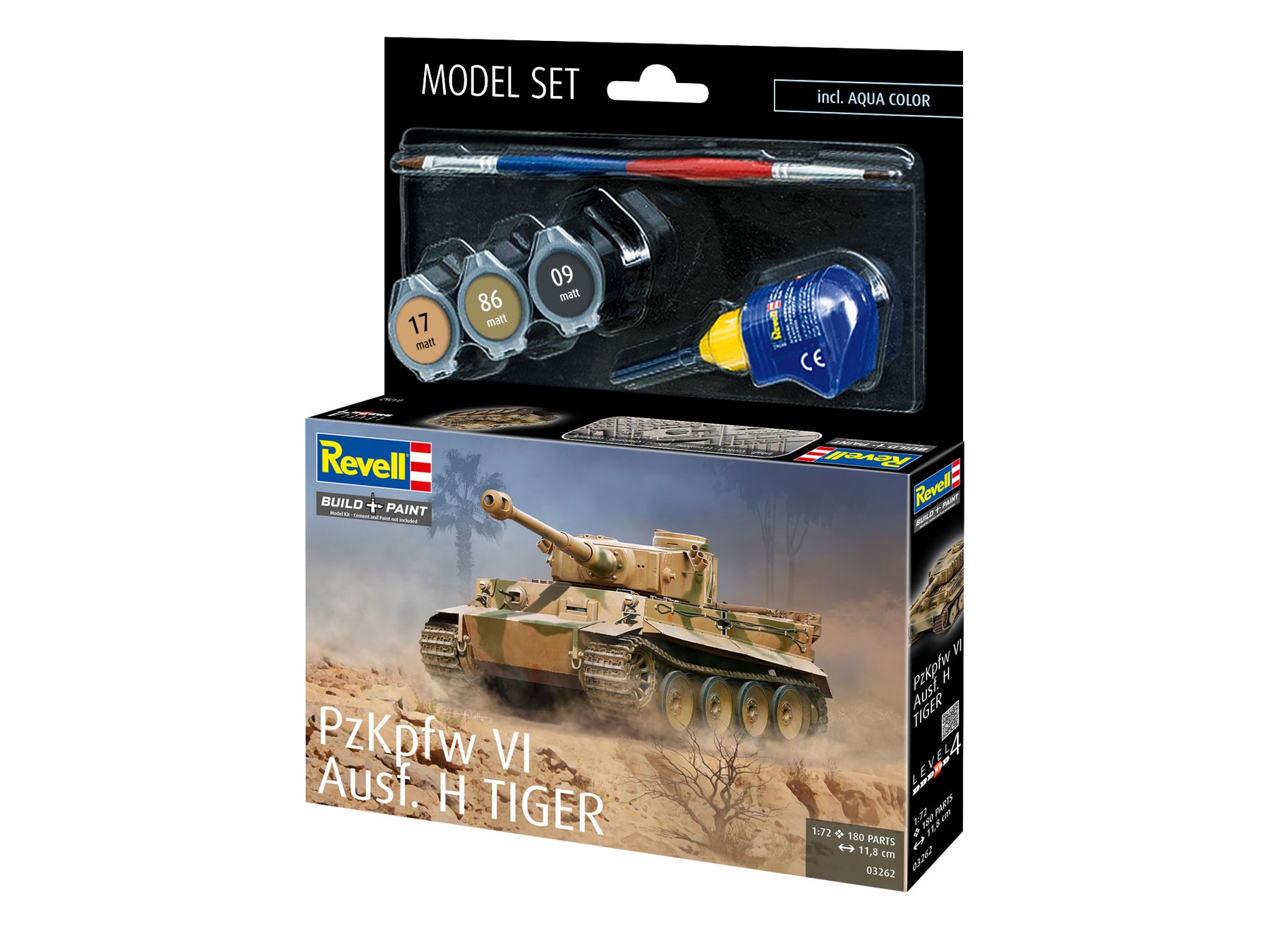 Zestaw modeli PzKpfw VI Ausf. H Tygrys