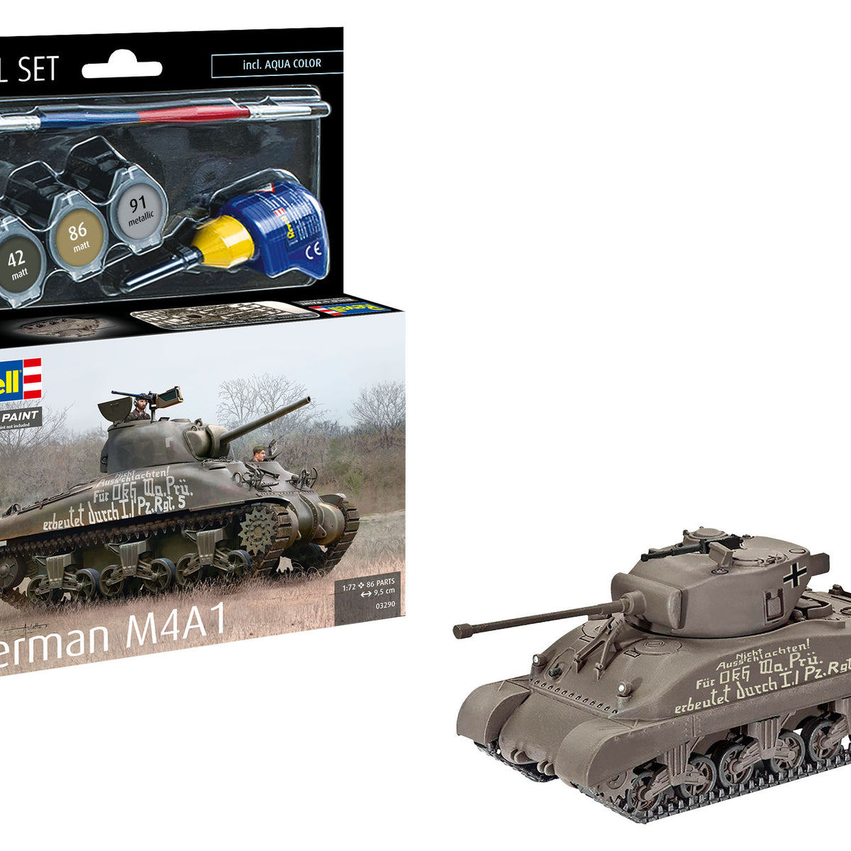 Model Set Tiger II Ausf. B: The King Tiger with Henschel turret