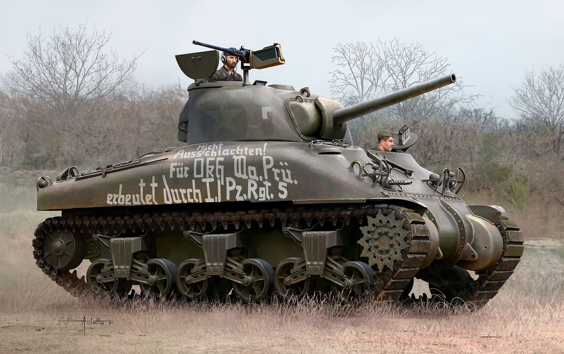 Zestaw modeli Tiger II Ausf. B