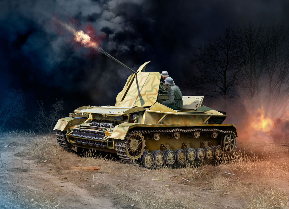 Model Set Flakpanzer IV "Möbelwagen" 3.7cm Flak