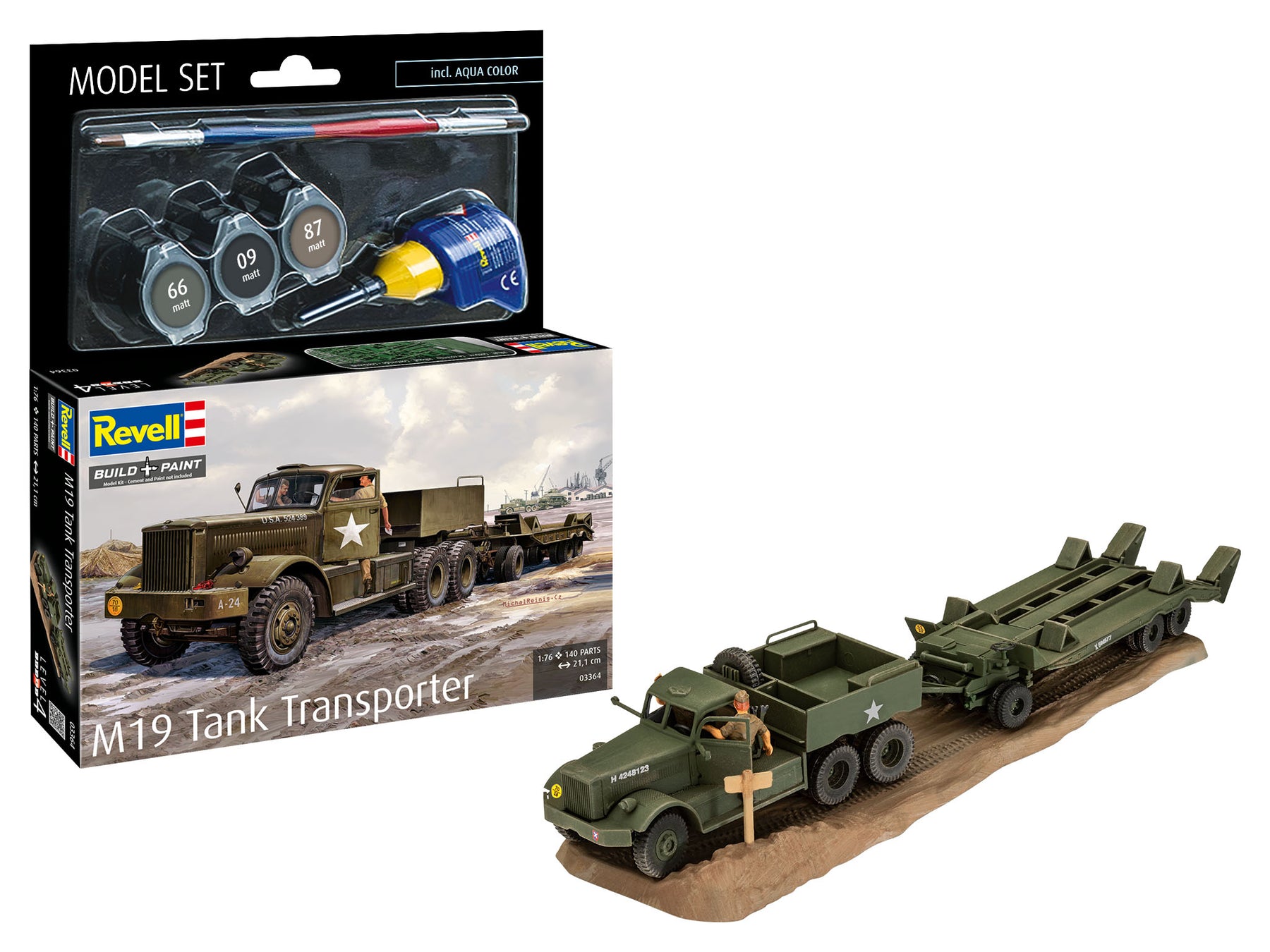 Modelset M19 Tanktransporter