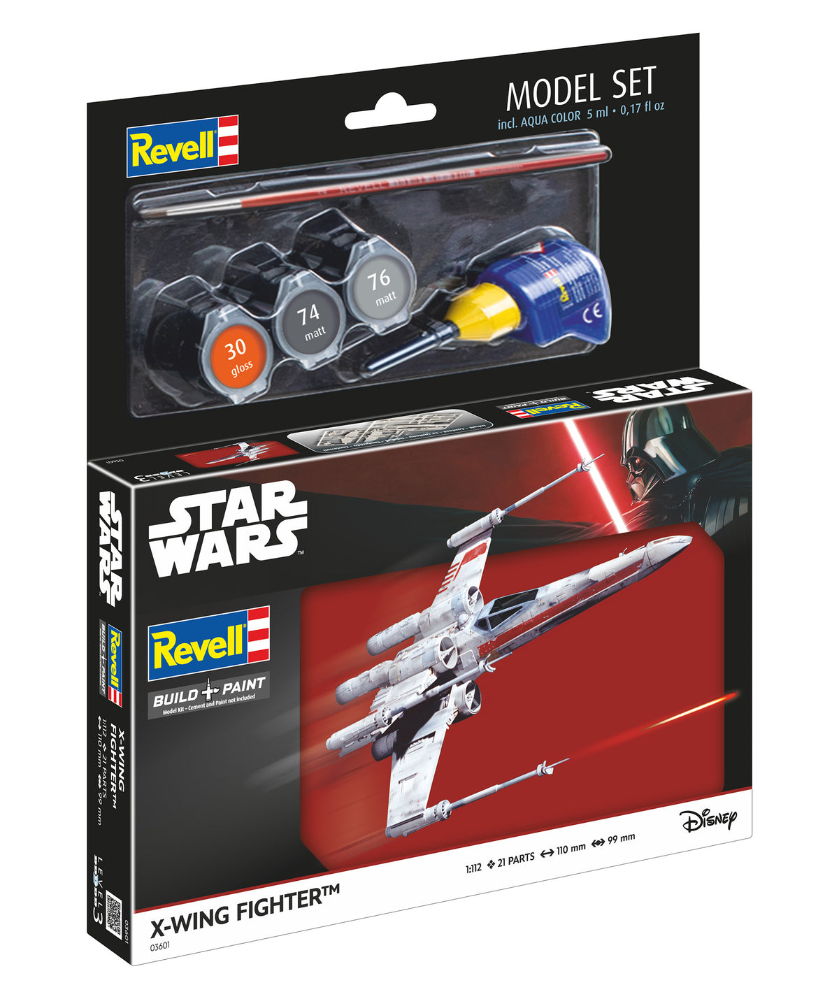 Modellkészlet X-wing Fighter