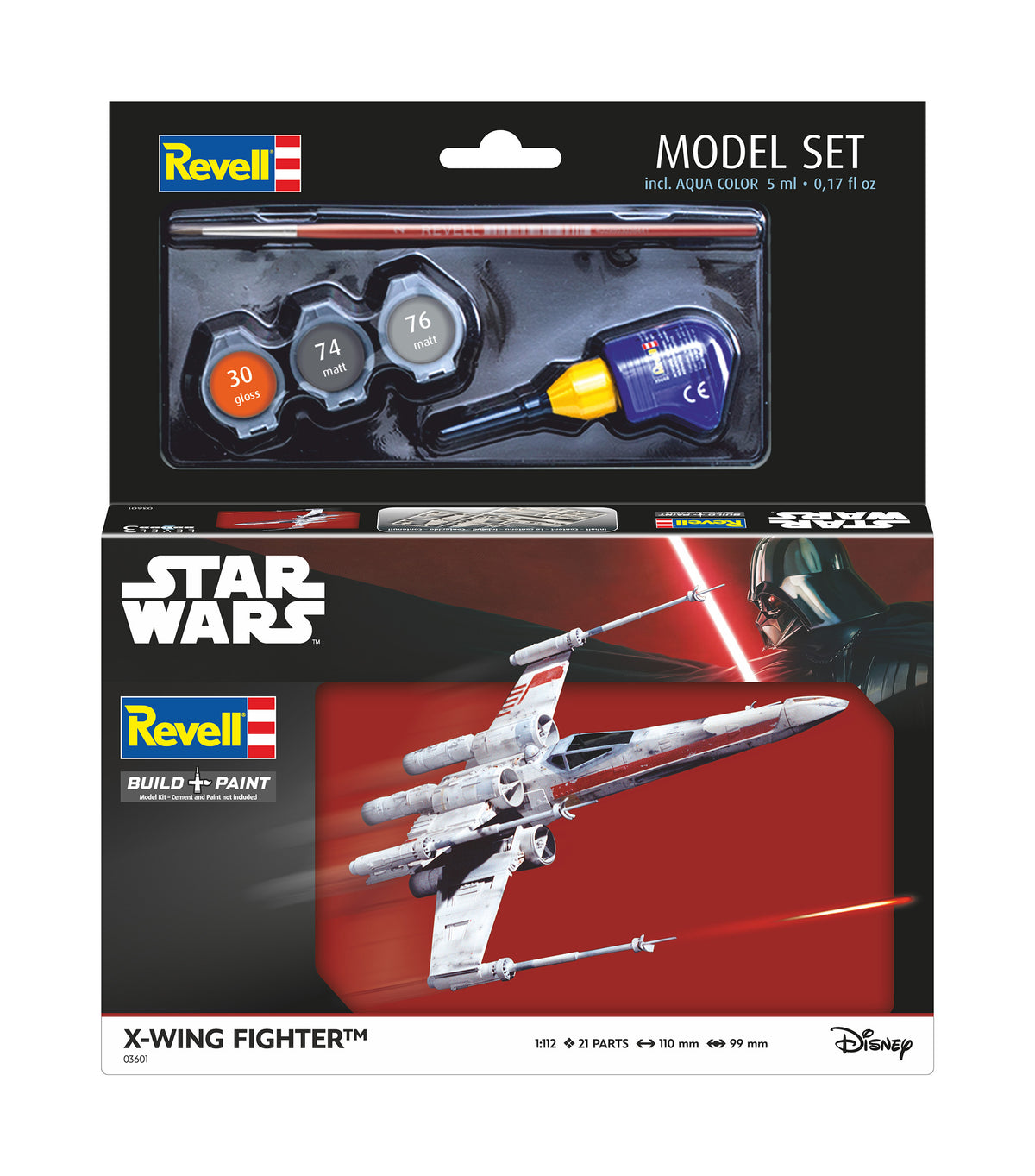 Modellkészlet X-wing Fighter