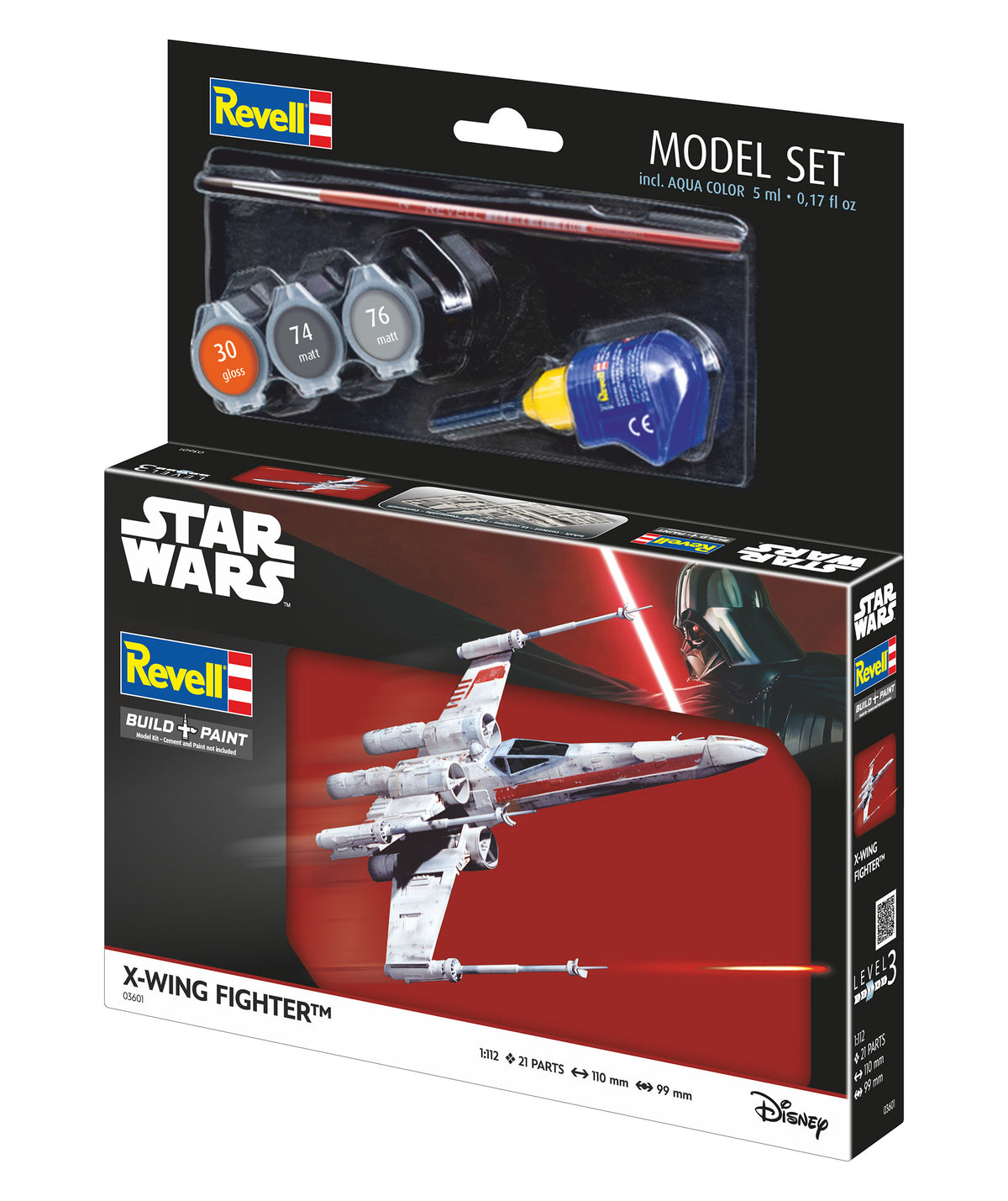 Modellkészlet X-wing Fighter