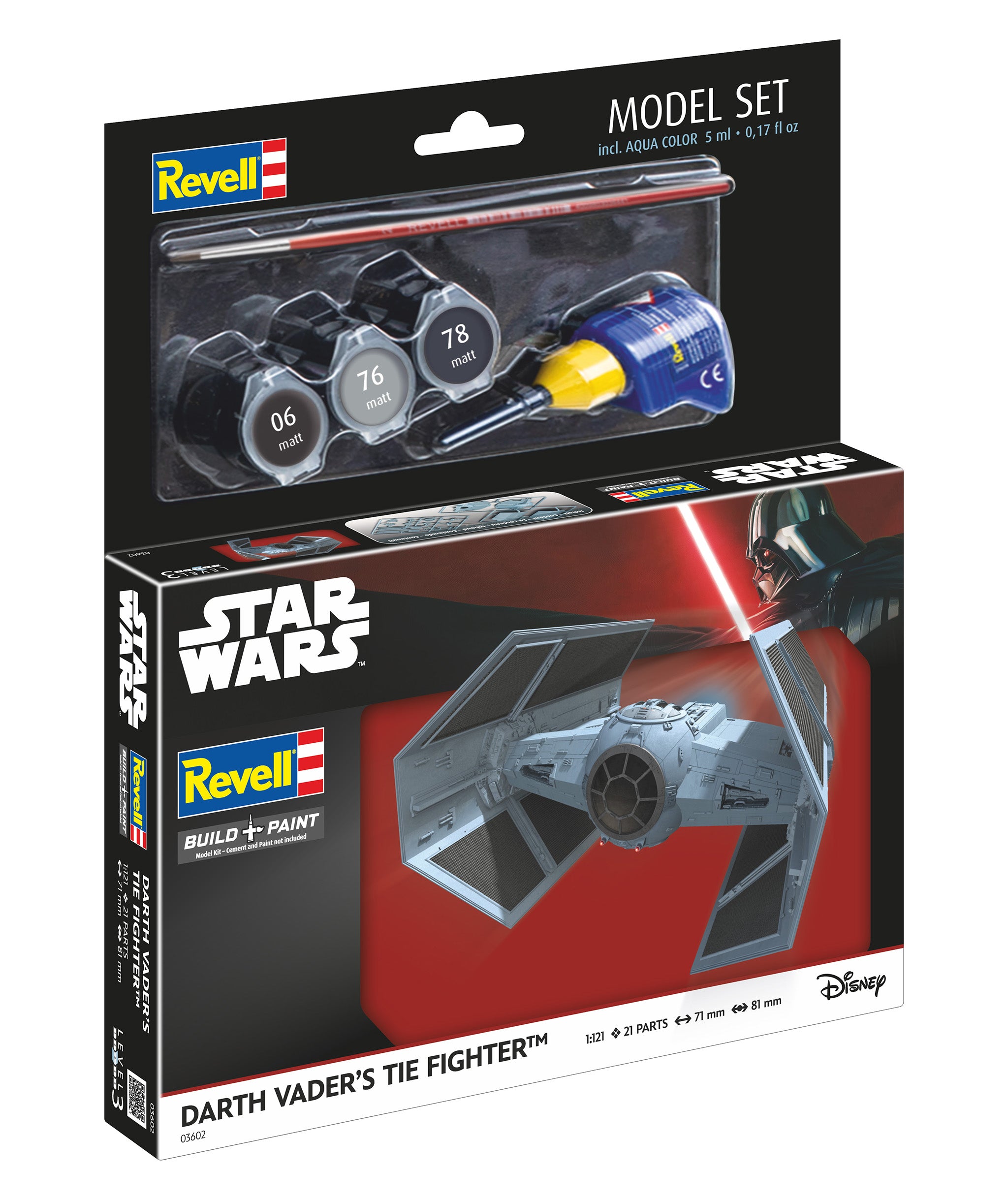Model Set Darth Vader's TIE Fighter