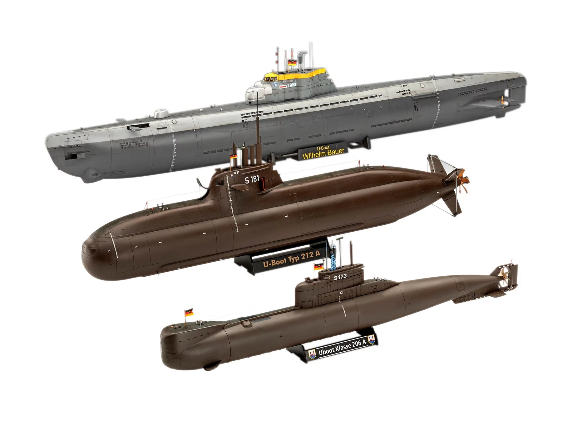 70 Years Bundeswehr: Wilhelm Bauer, Type 206A, Class 2