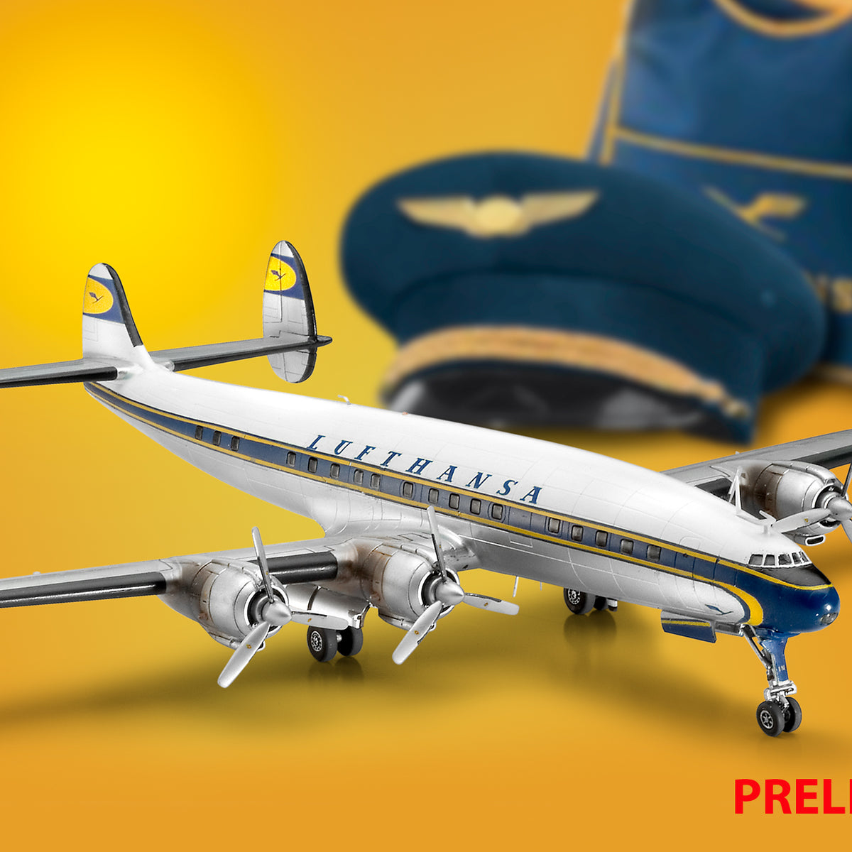 Model Set Super Constellation: Lufthansa legend for the 100th