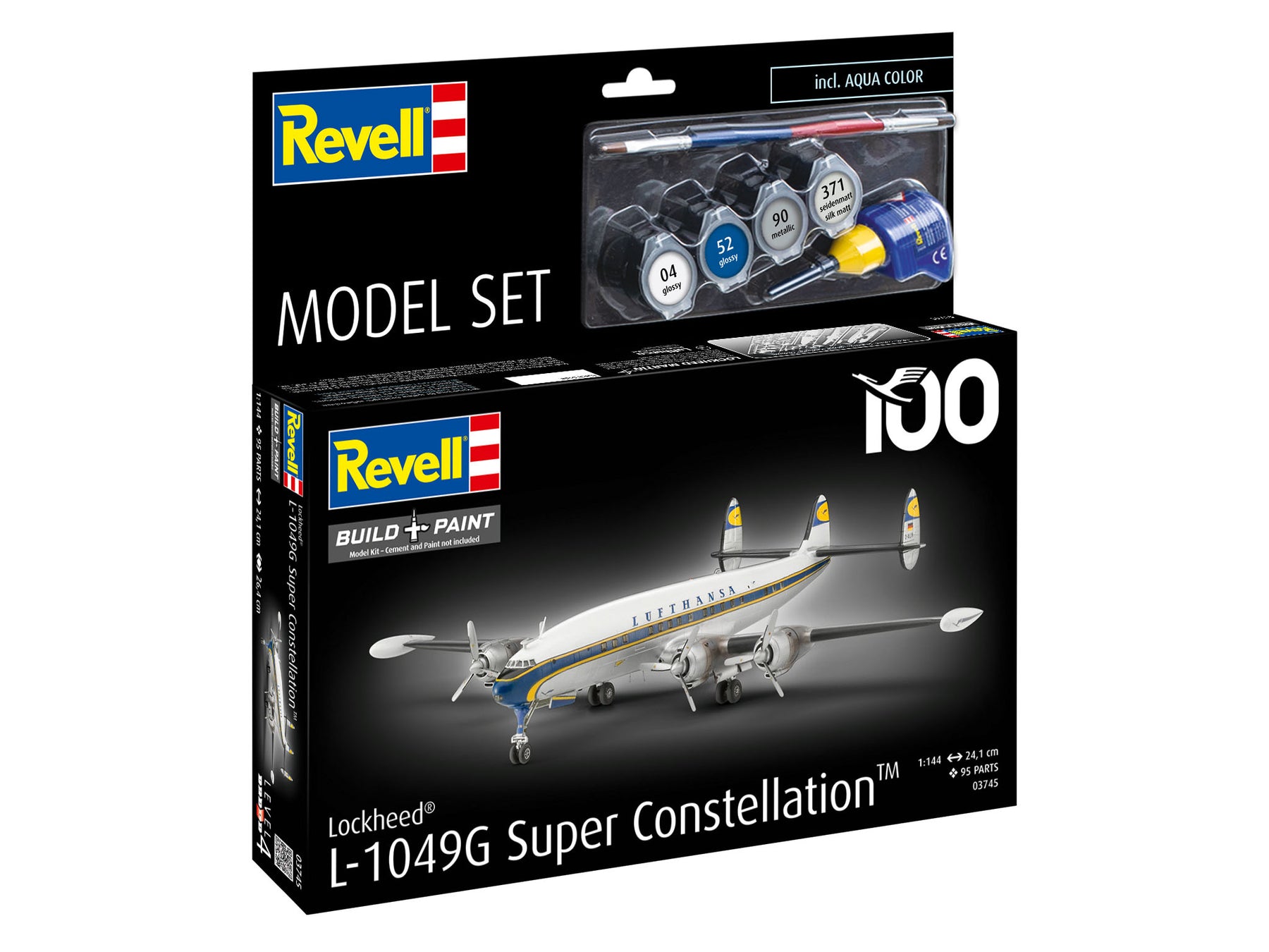 Model Set Lockheed L.1049G Super Constellation Lufthansa