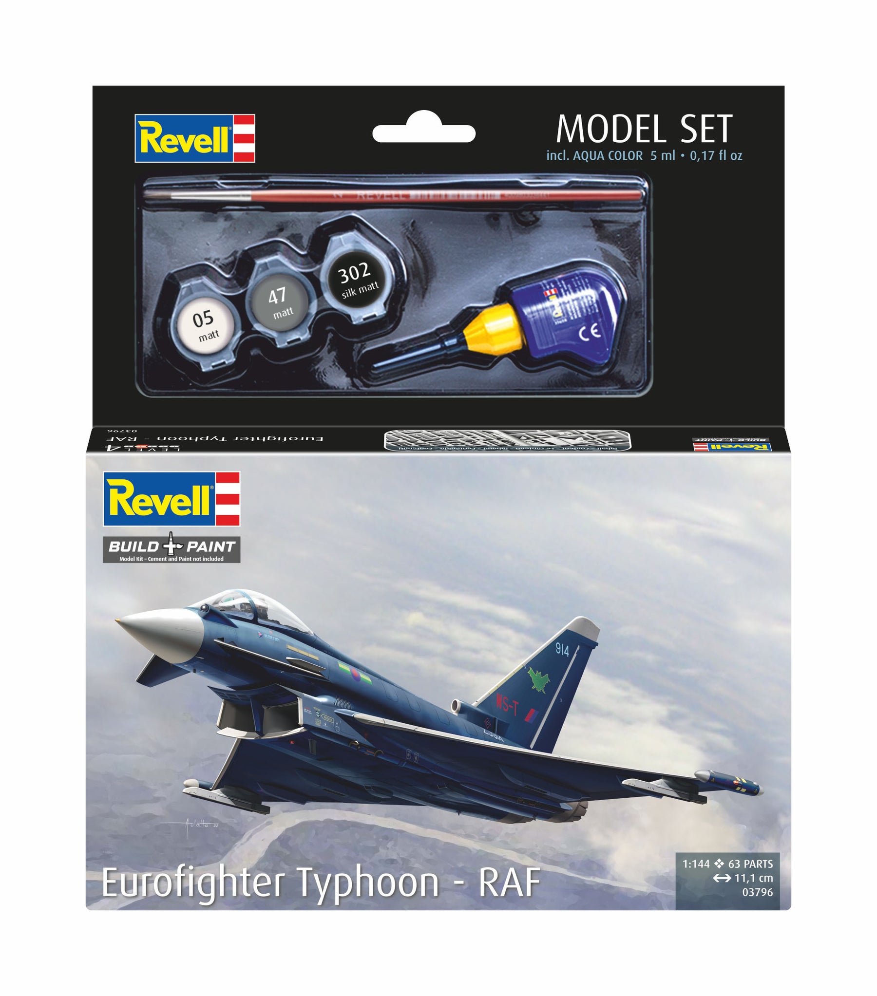 Maqueta de Eurofighter Typhoon - RAF