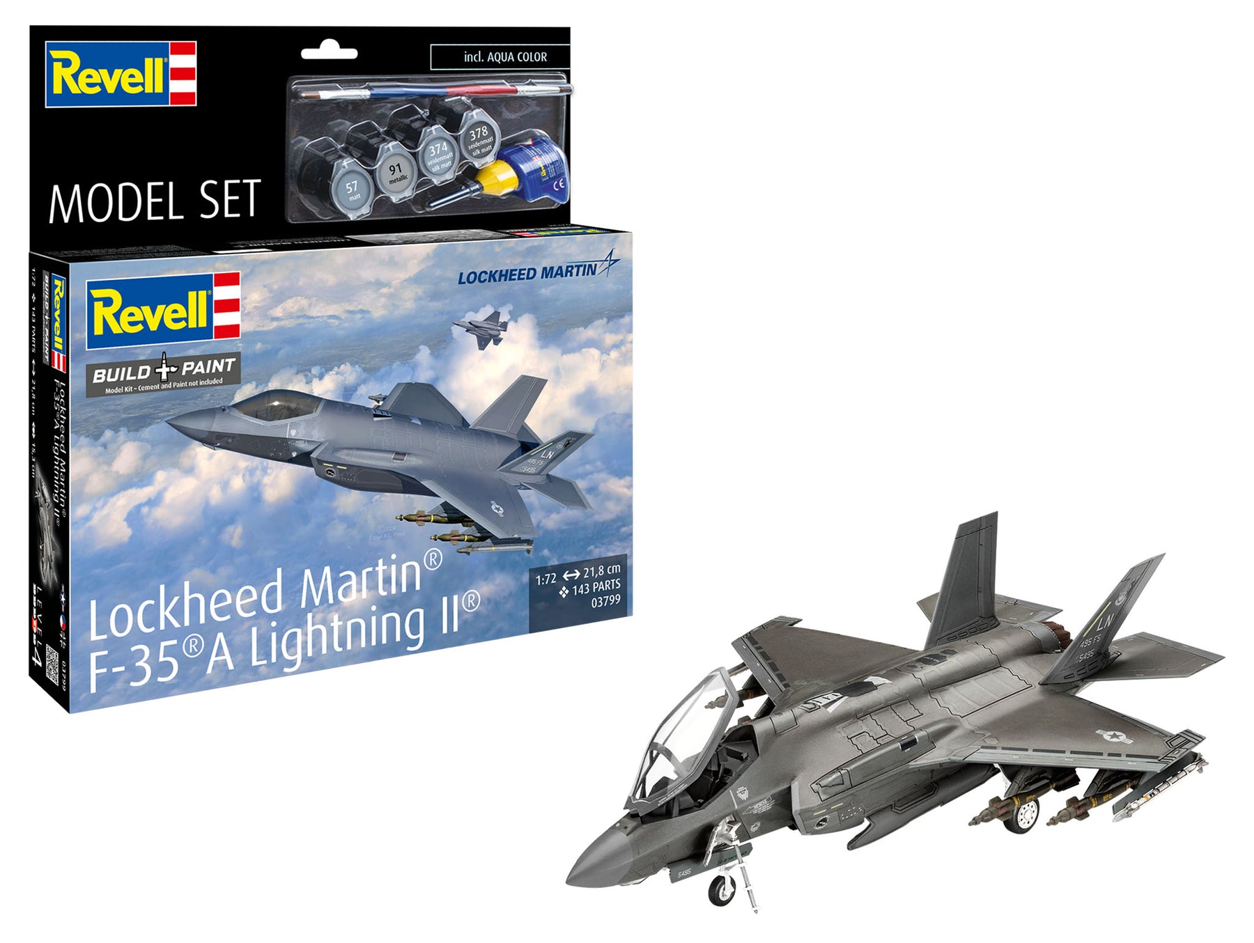Modelset Lockheed Martin® F-35®A Lightning II®