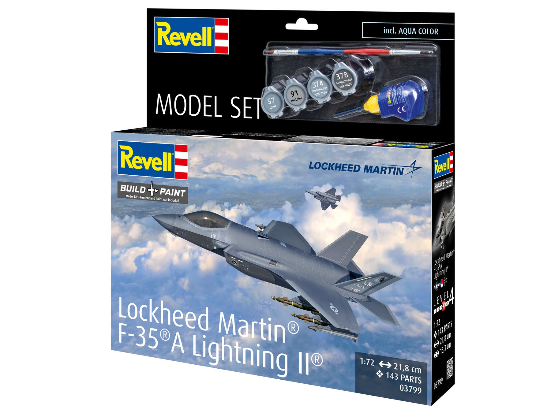 Modelset Lockheed Martin® F-35®A Lightning II®