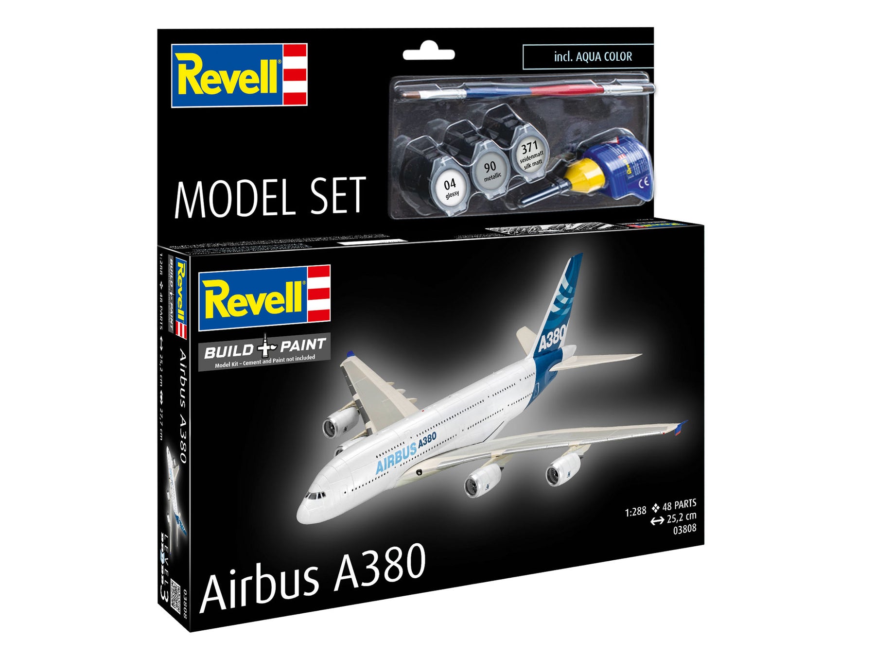 Zestaw modeli Airbusa A380