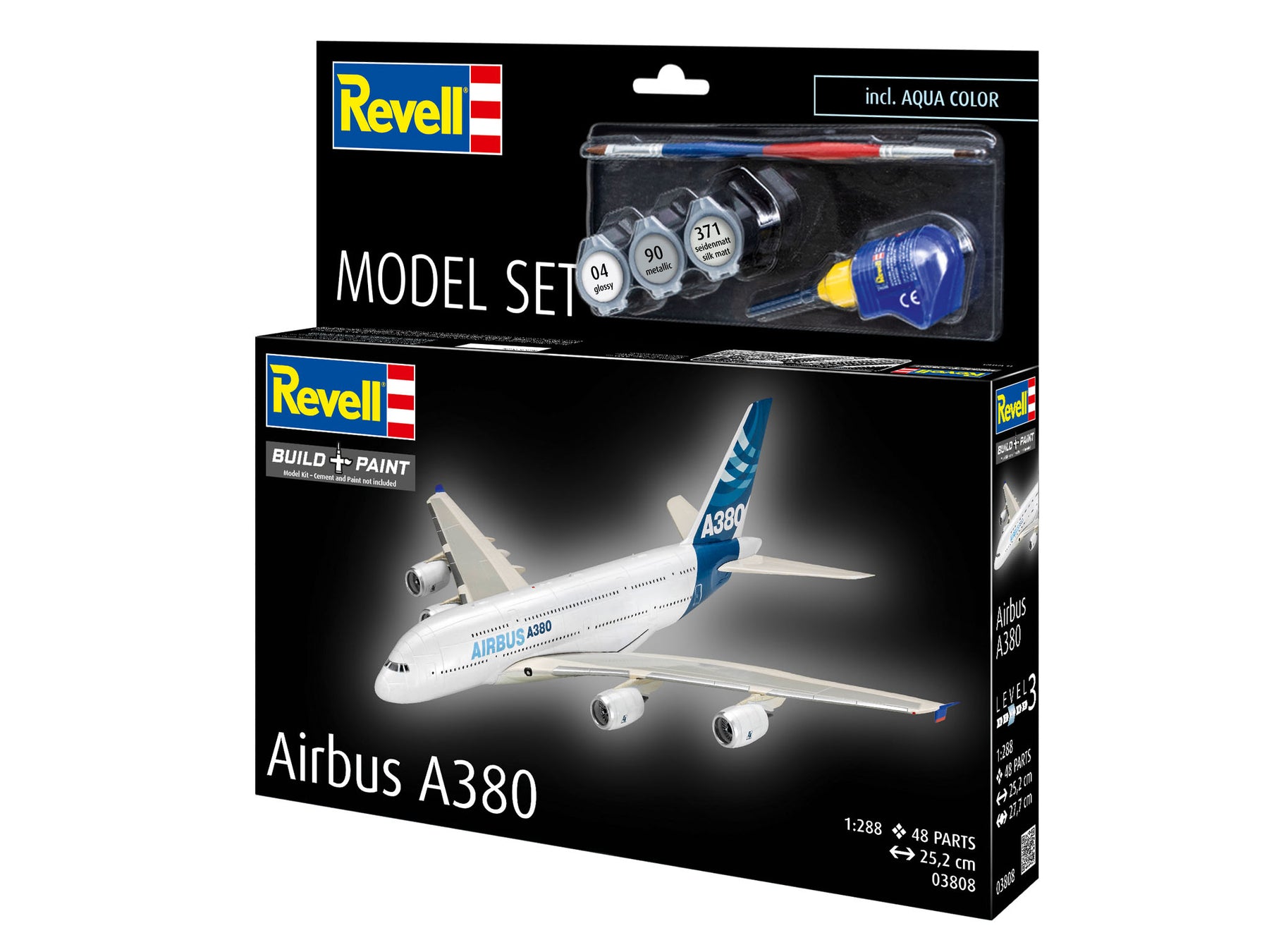 Zestaw modeli Airbusa A380