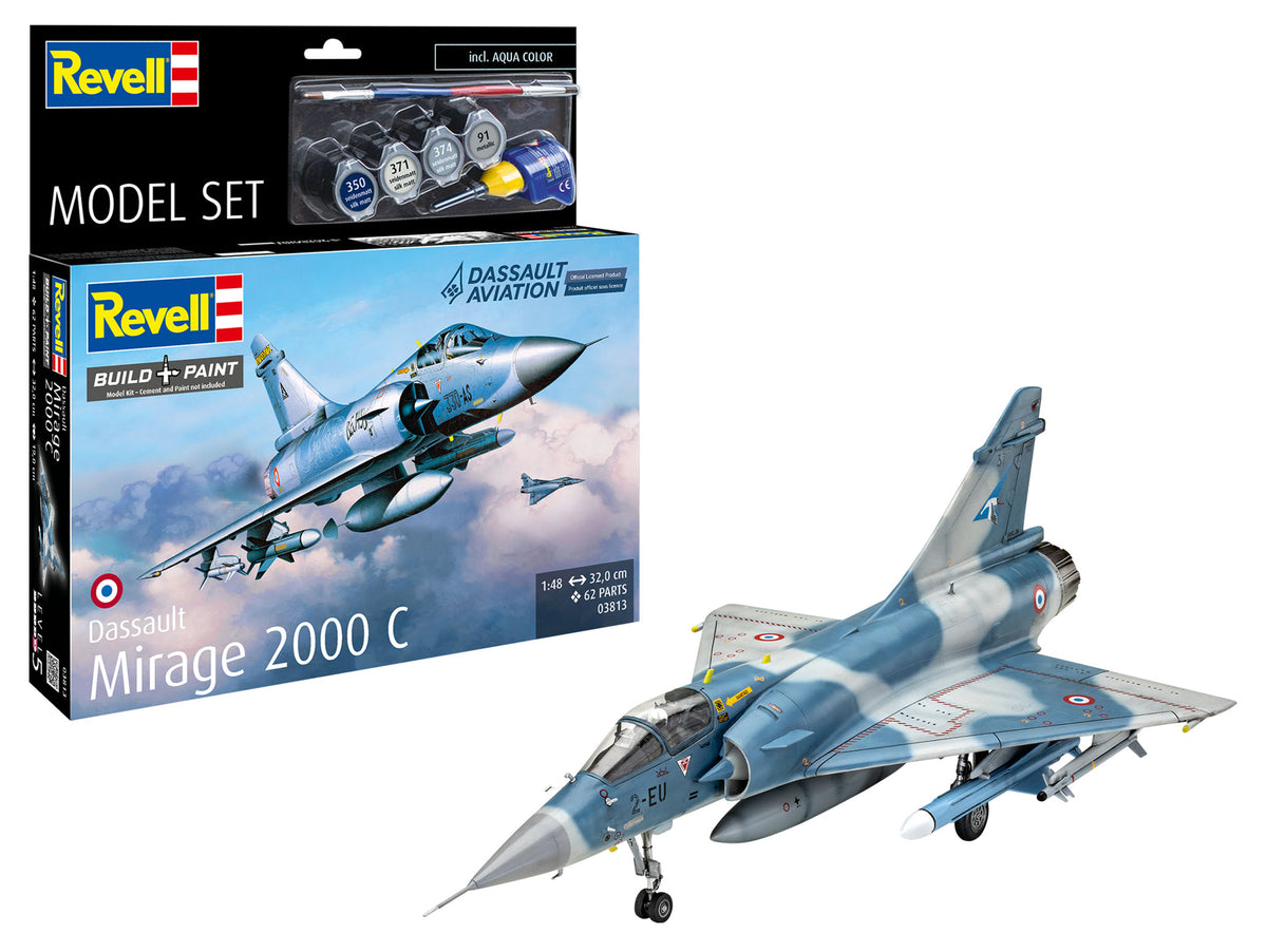 Zestaw modeli Dassault Mirage 2000C