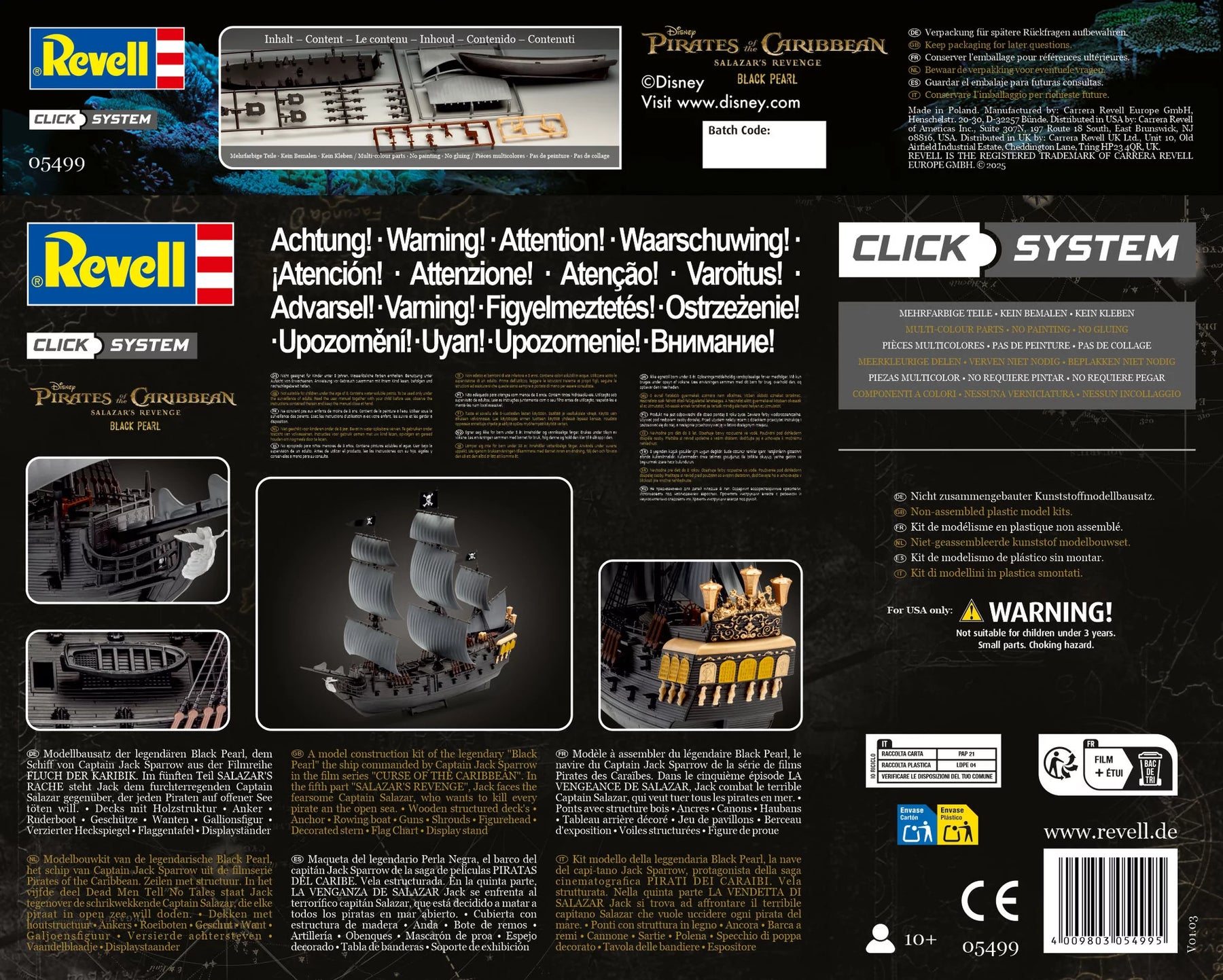 Black Pearl kliksysteem