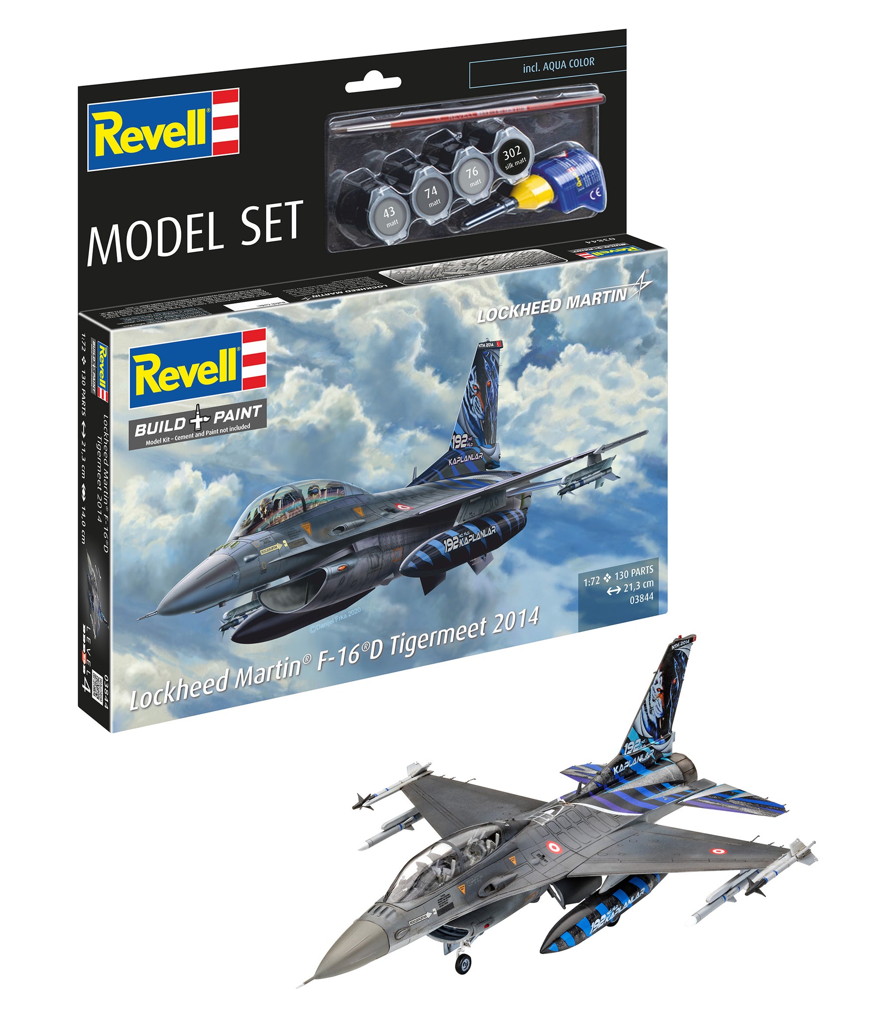 Modelset Lockheed Martin F-16D Tigermeet 2014