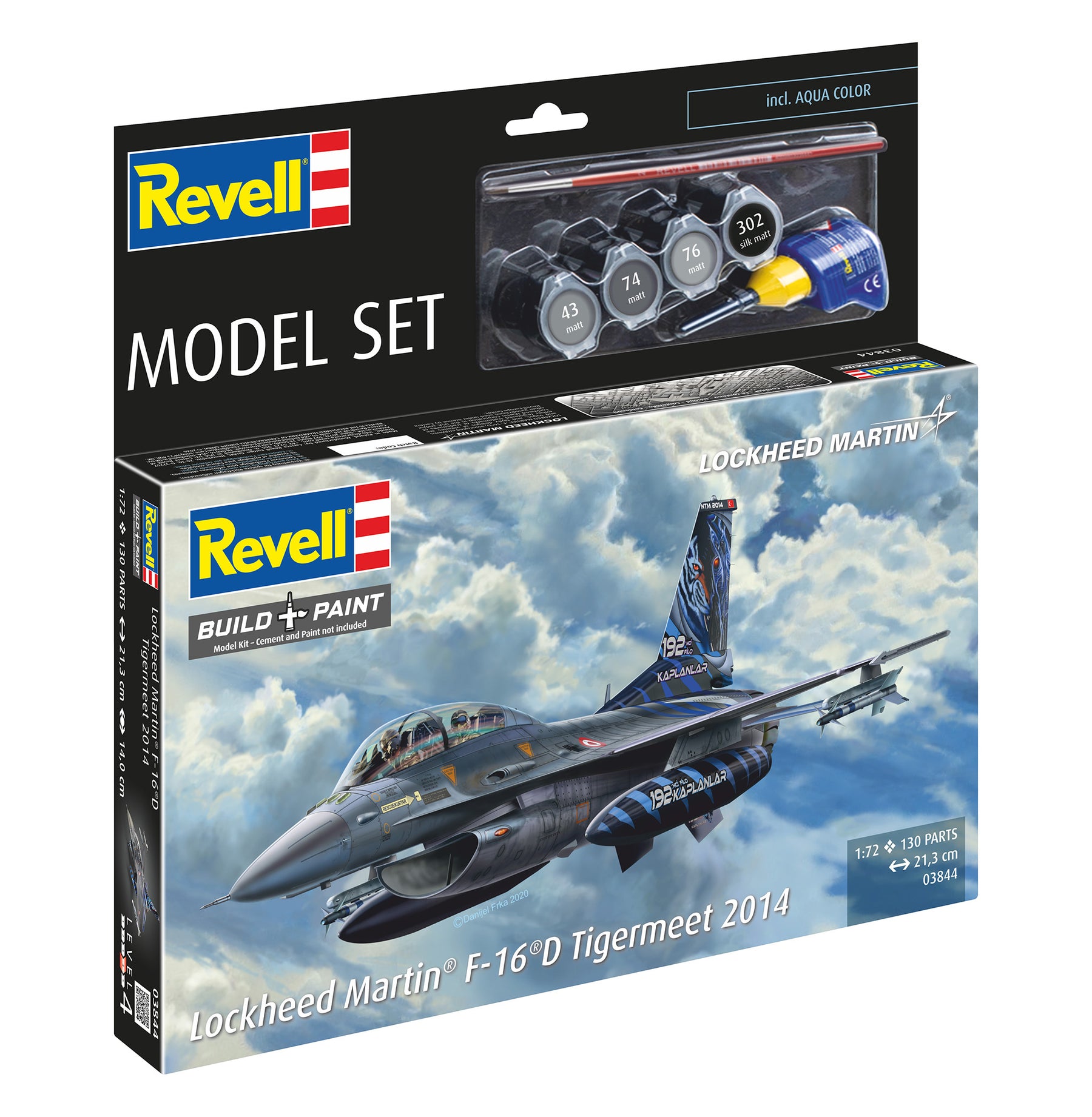 Modelset Lockheed Martin F-16D Tigermeet 2014