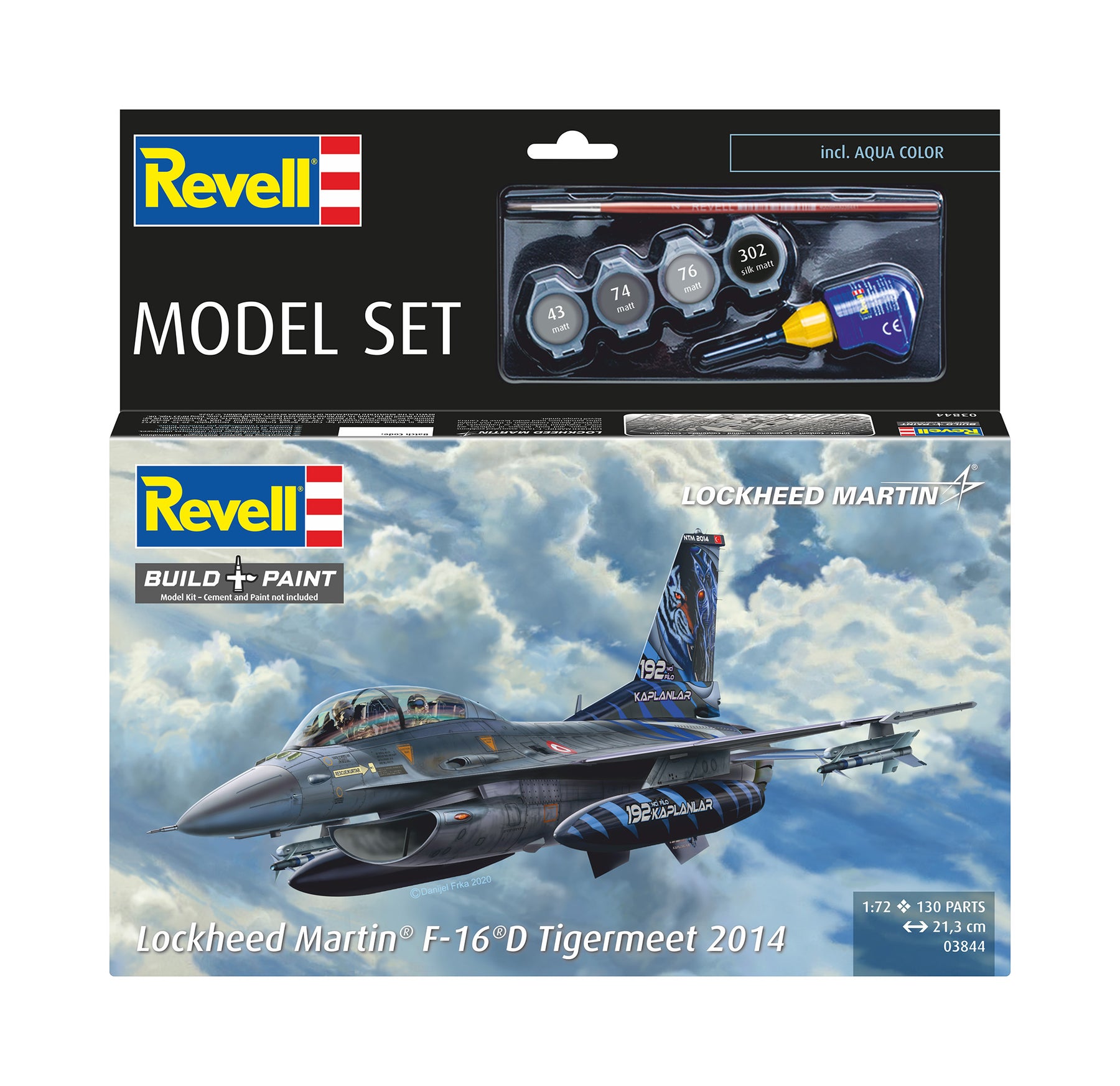 Modelset Lockheed Martin F-16D Tigermeet 2014