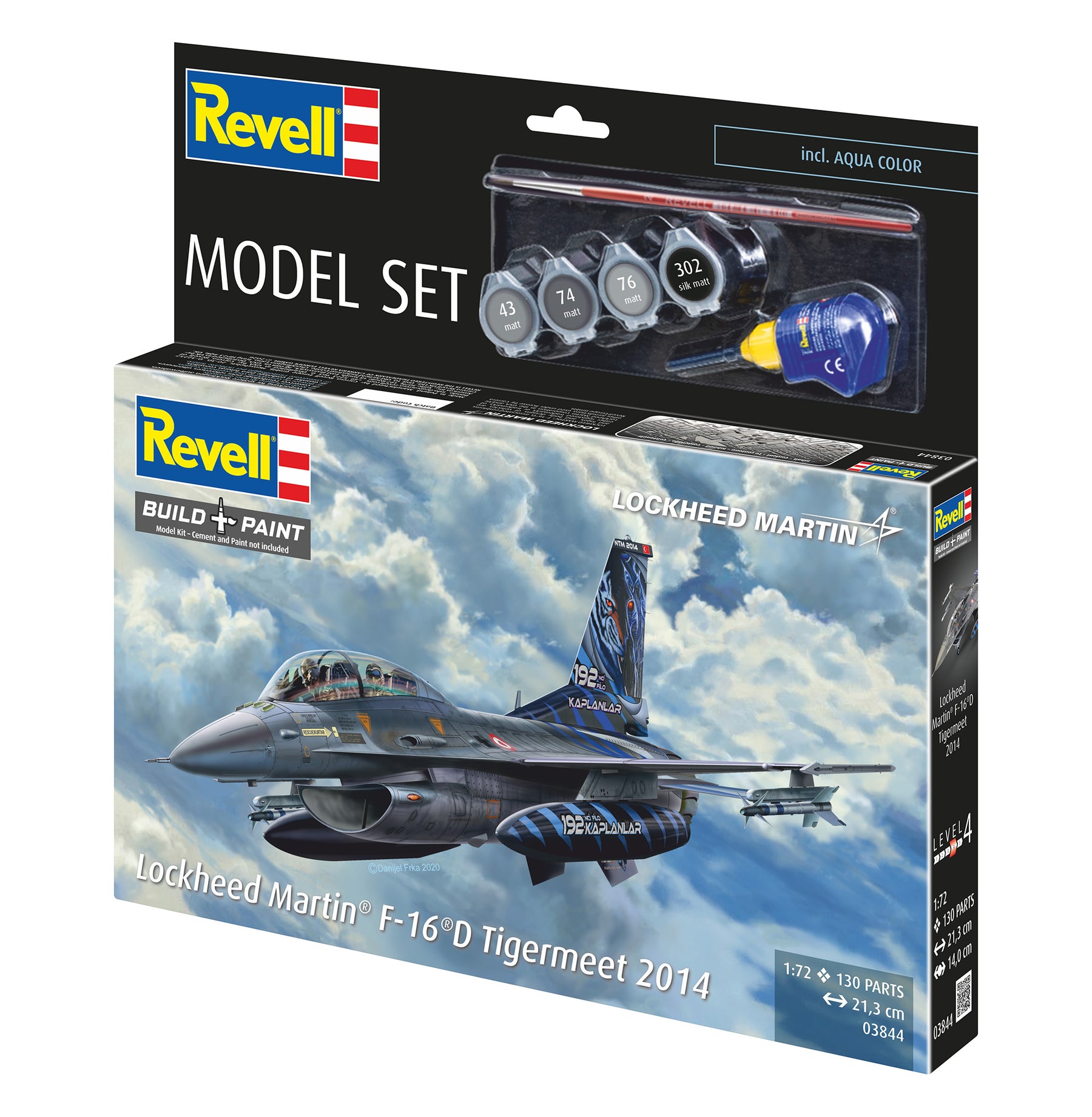 Modelset Lockheed Martin F-16D Tigermeet 2014