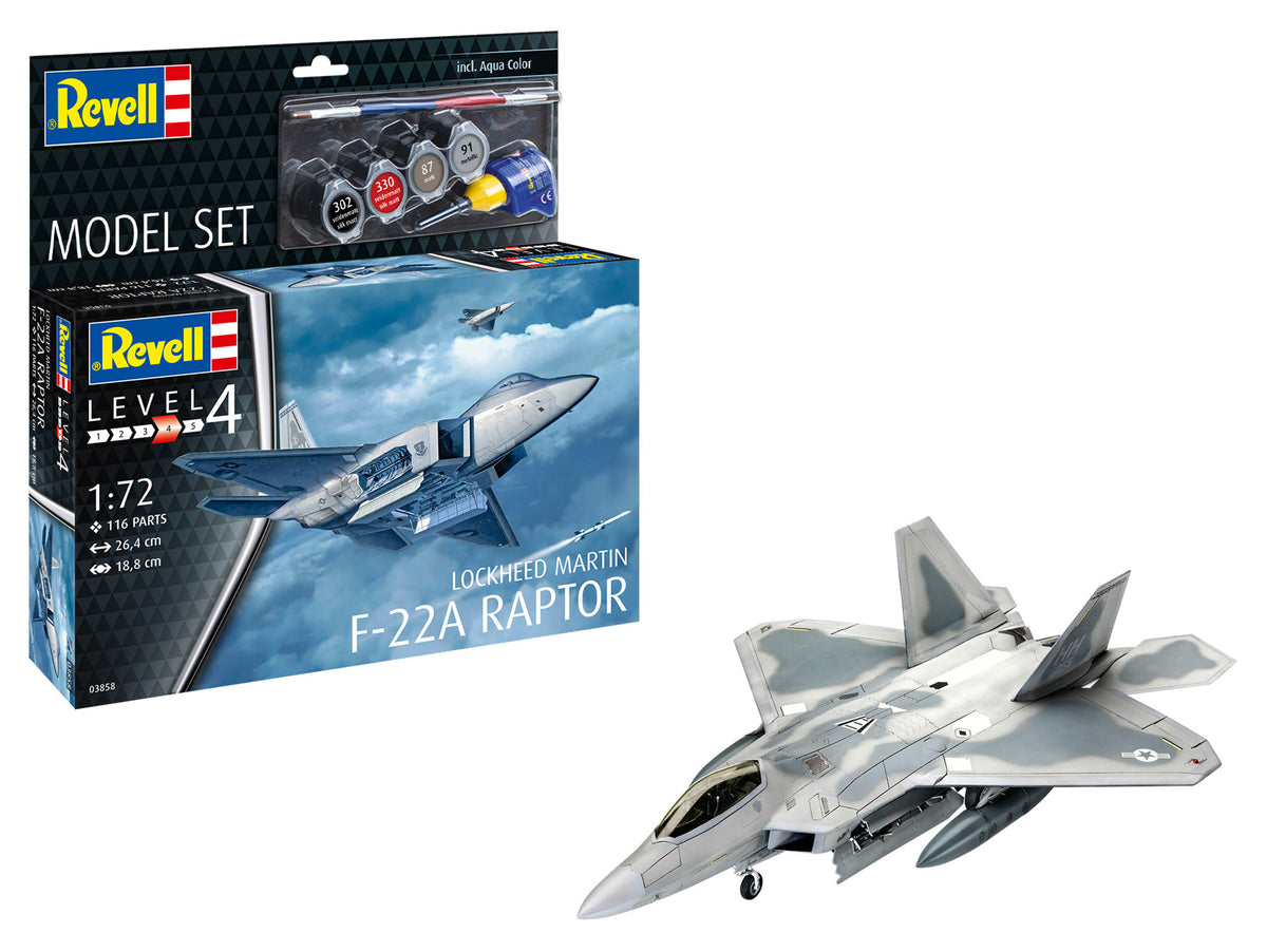 Conjunto de modelos Lockheed Martin F-22A Raptor