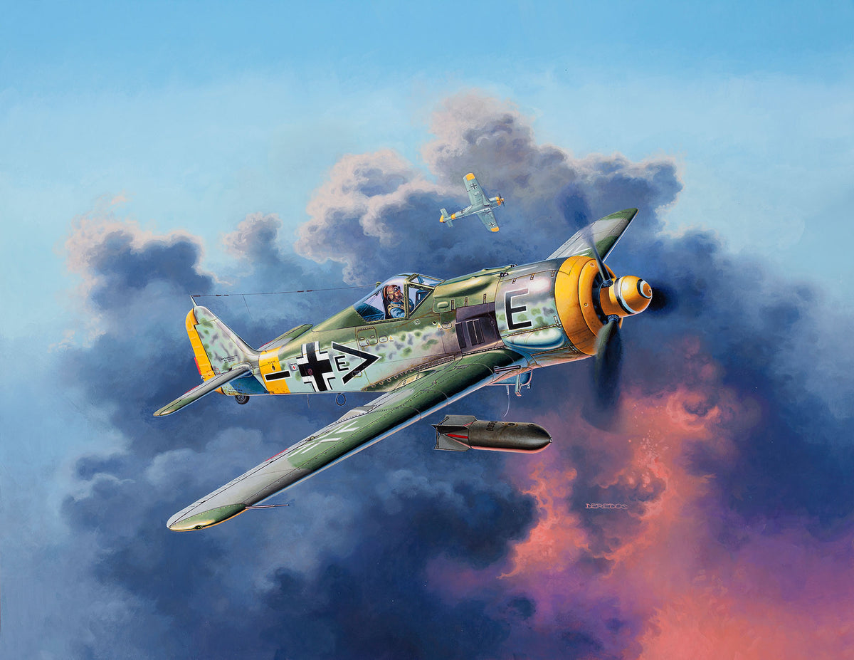 Modellkészlet Focke Wulf Fw190 F-8