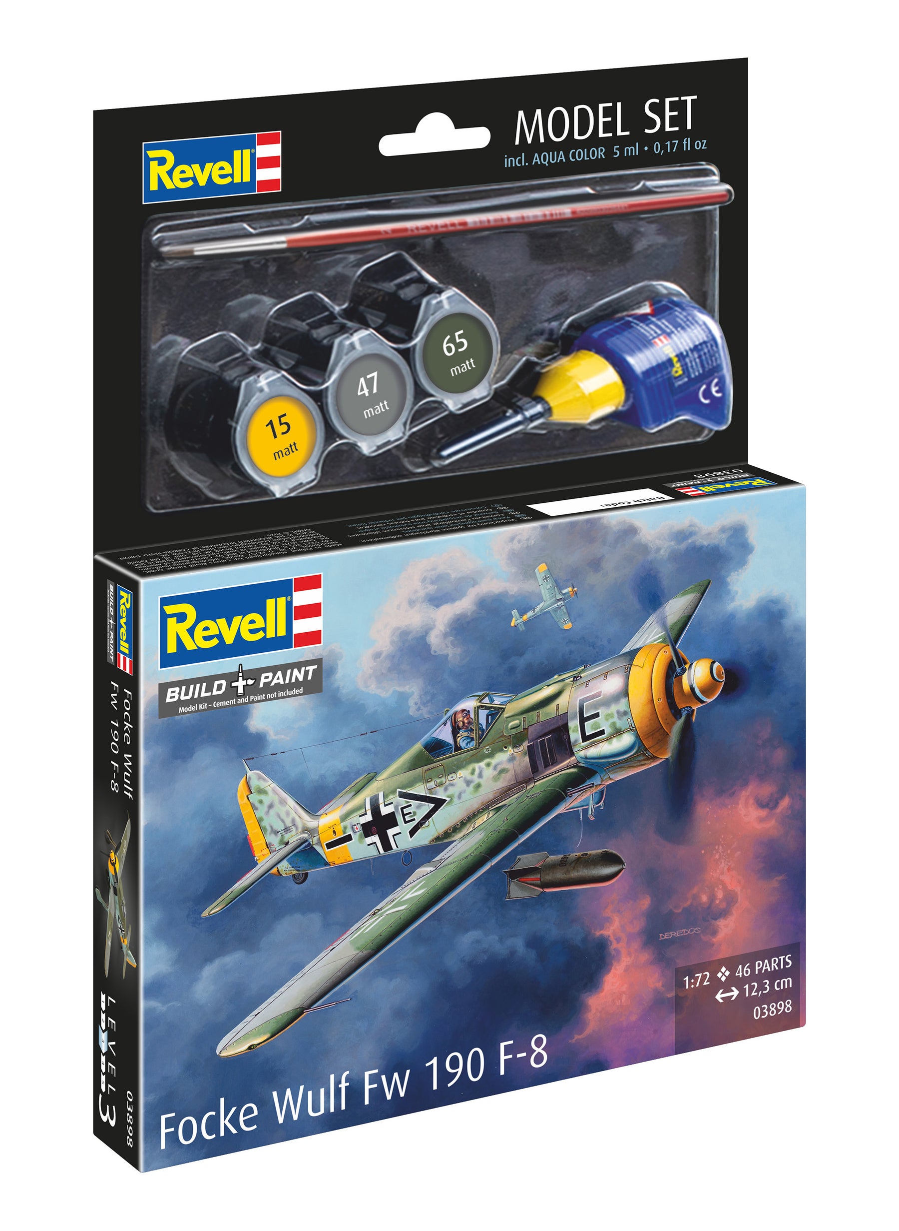 Modelset Focke Wulf Fw190 F-8