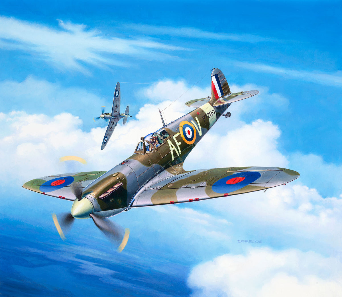 Modellkészlet Spitfire Mk.IIa