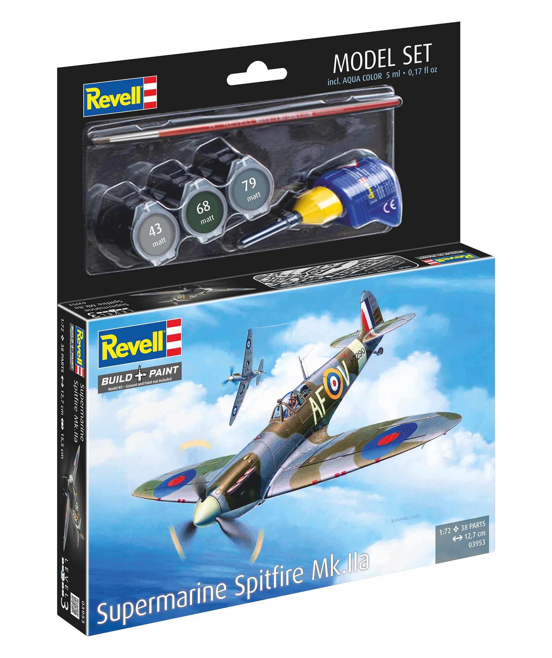 Model Set Spitfire Mk.IIa