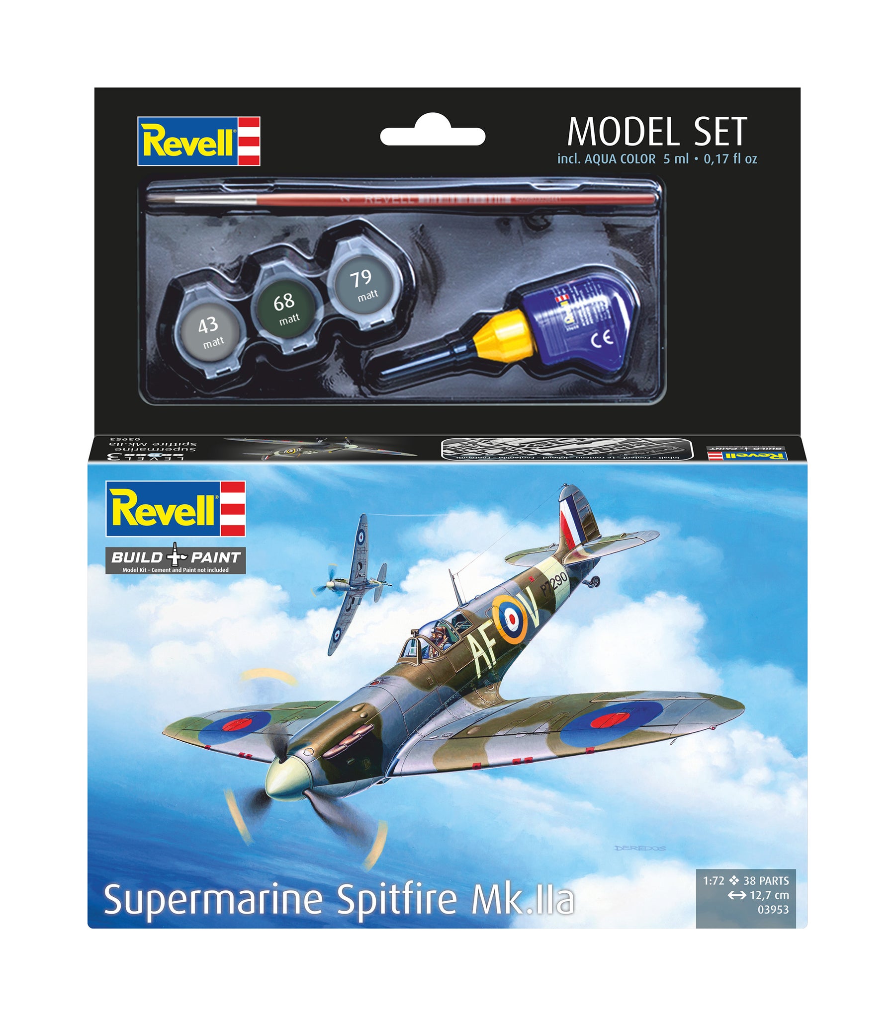 Model Set Spitfire Mk.IIa
