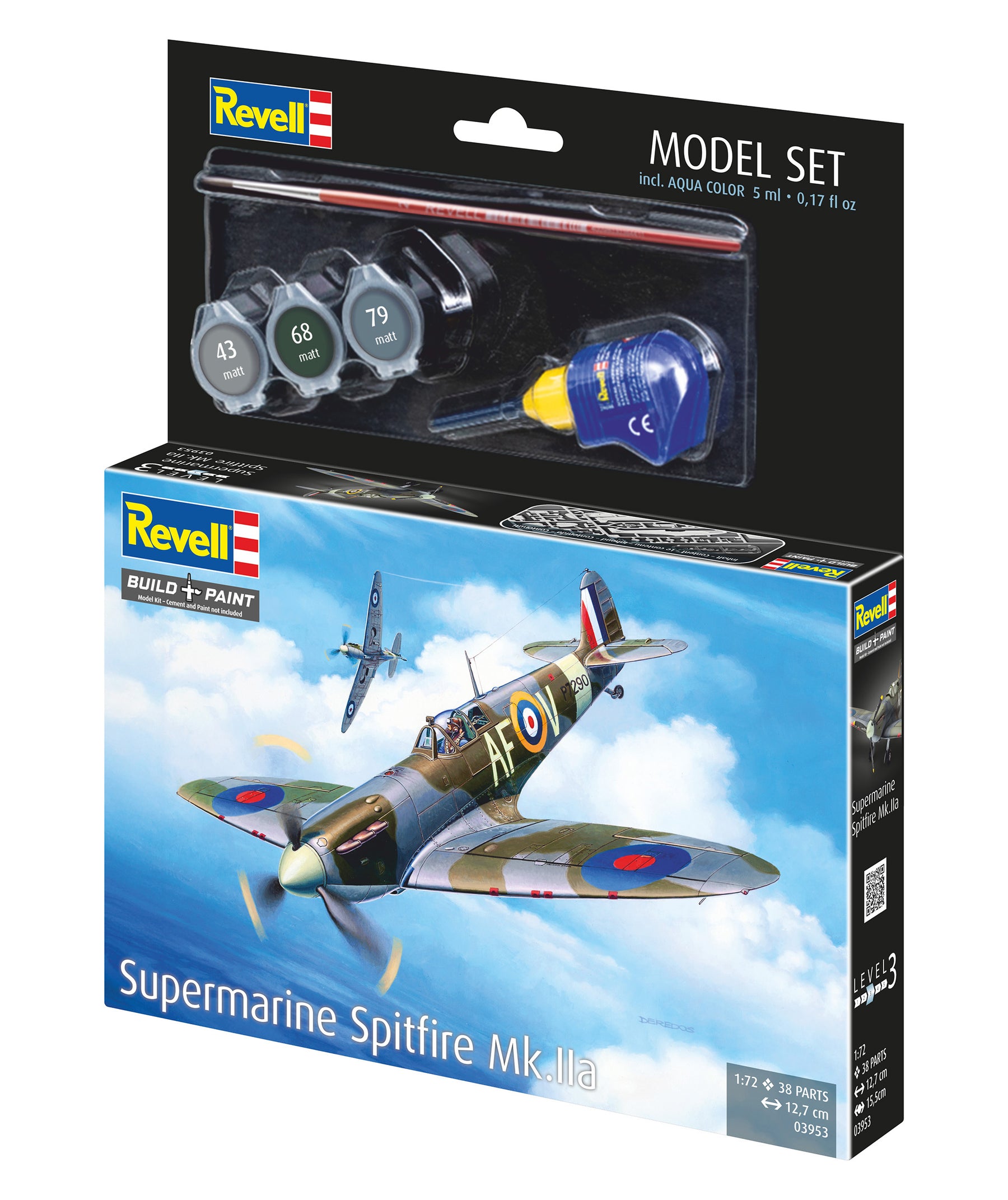 Model Set Spitfire Mk.IIa