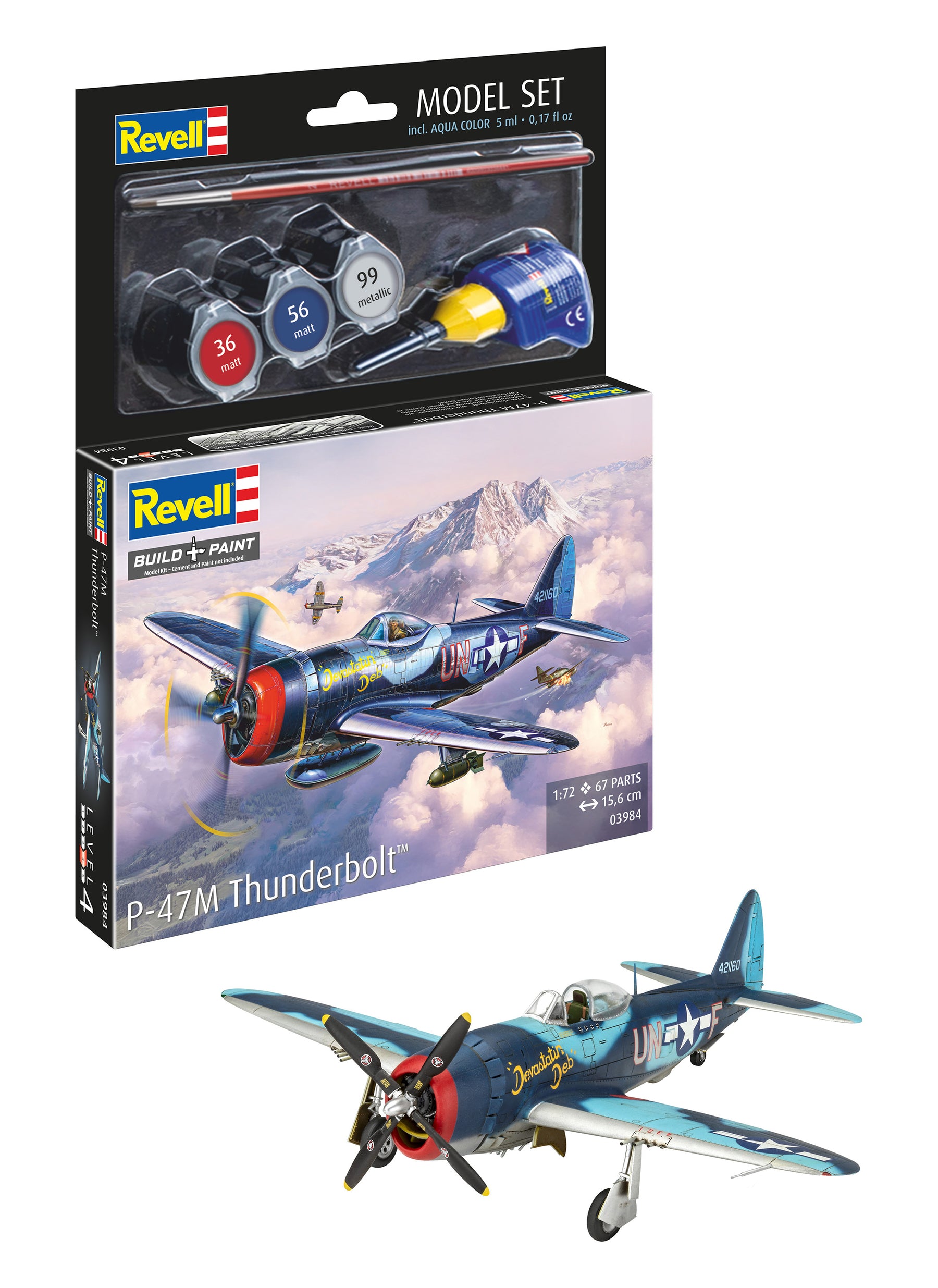 Modelset P-47M Thunderbolt