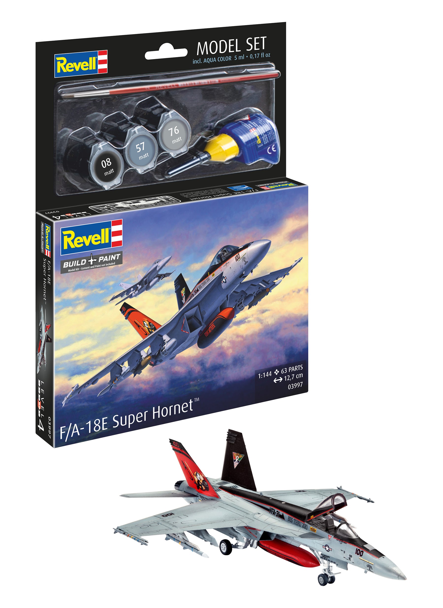 Set di modellini F-A-18E Super Hornet